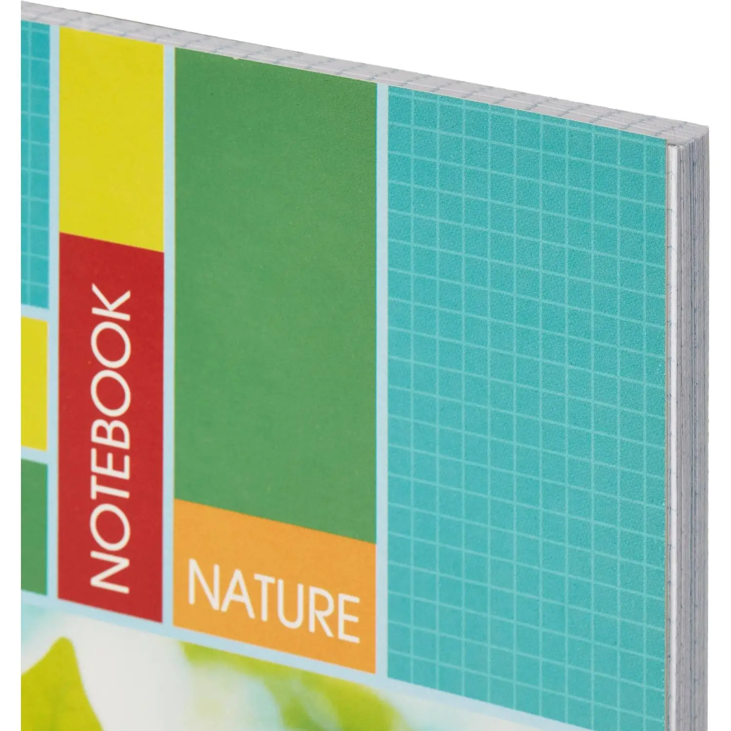 Бизнес-тетрадь Attache Green Nature A4, мягкая обложка, металлическое крепление - Image 3