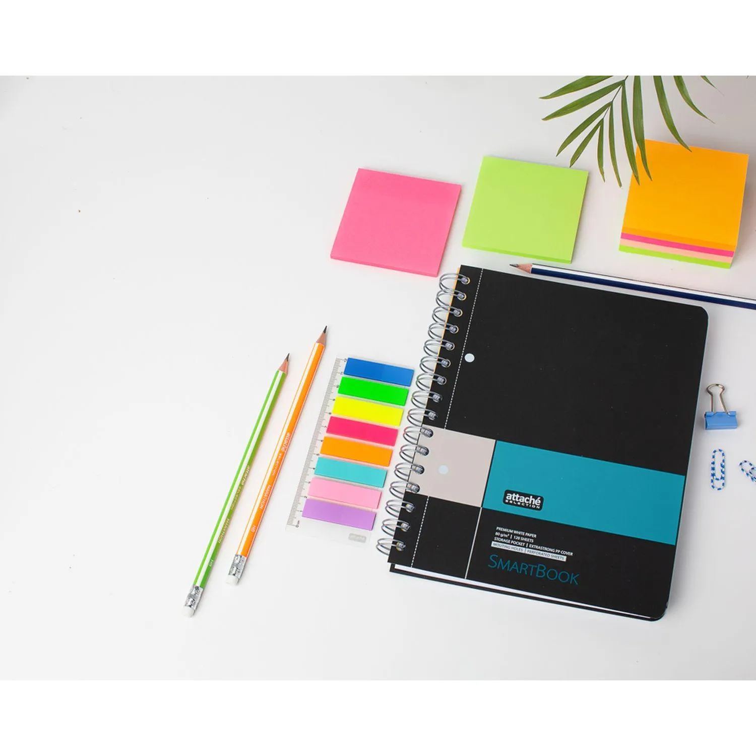 Бизнес-тетрадь Attache Selection Smartbook A5, металлическая обложка - Image 12