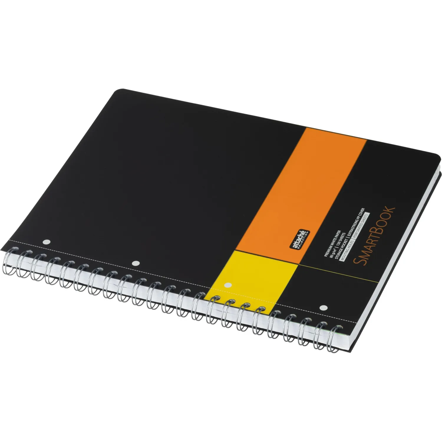 Бизнес-тетрадь Attache Selection Smartbook A4 120 листов, клетка, спираль, разделитель - Image 4