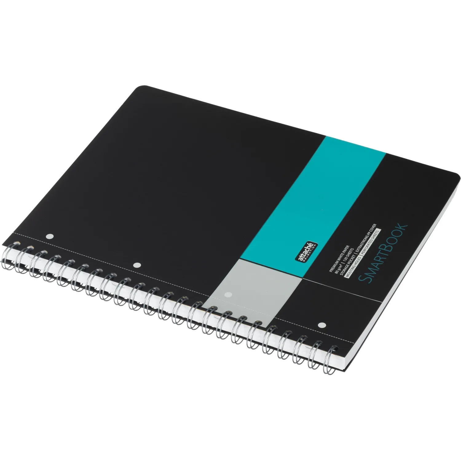 Бизнес-тетрадь Attache Selection Smartbook A4 120 листов, клетка, спираль, разделитель - Image 4