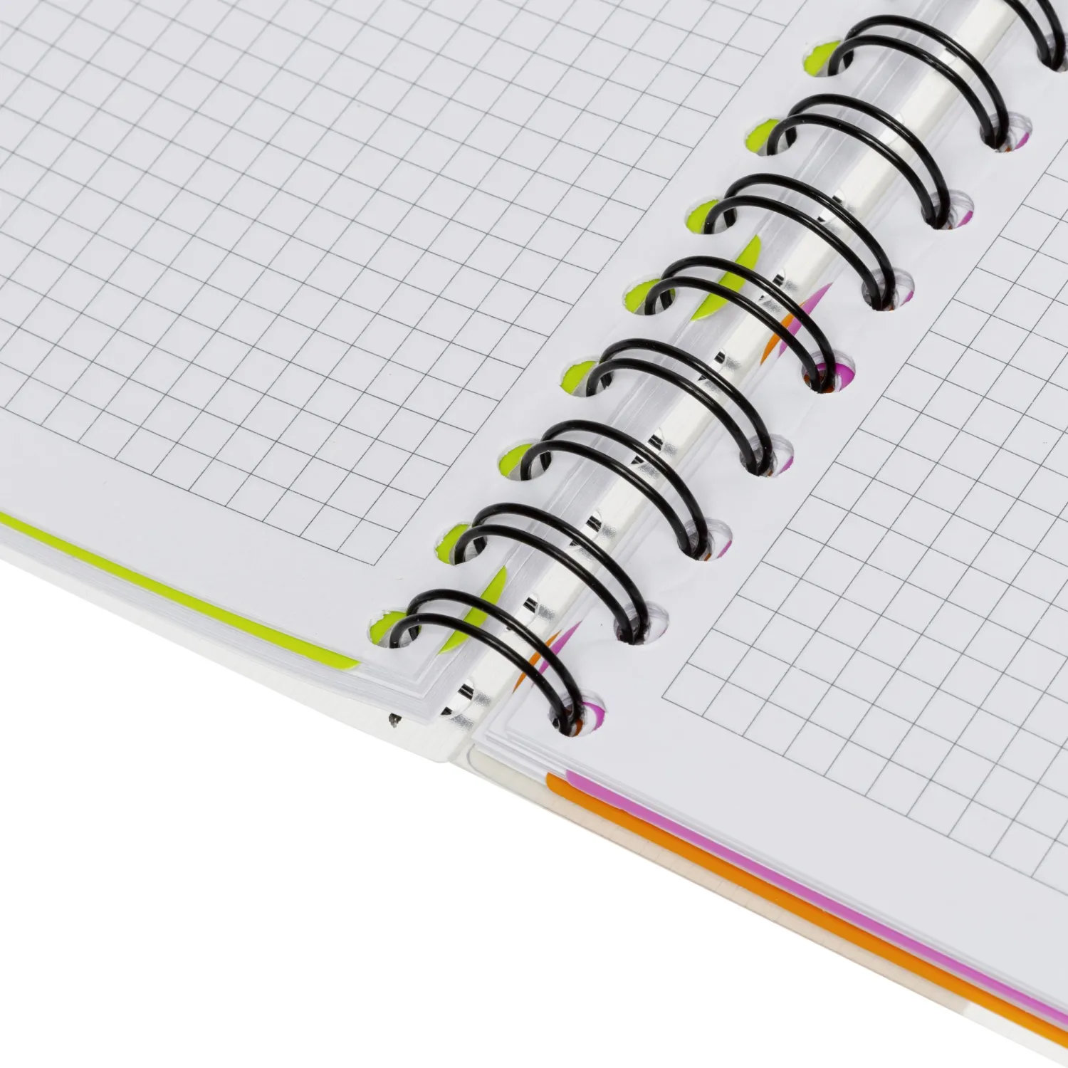 Бизнес-тетрадь Attache Selection Spiral Book A5 140 л., клетка, спираль, разделители - Image 13