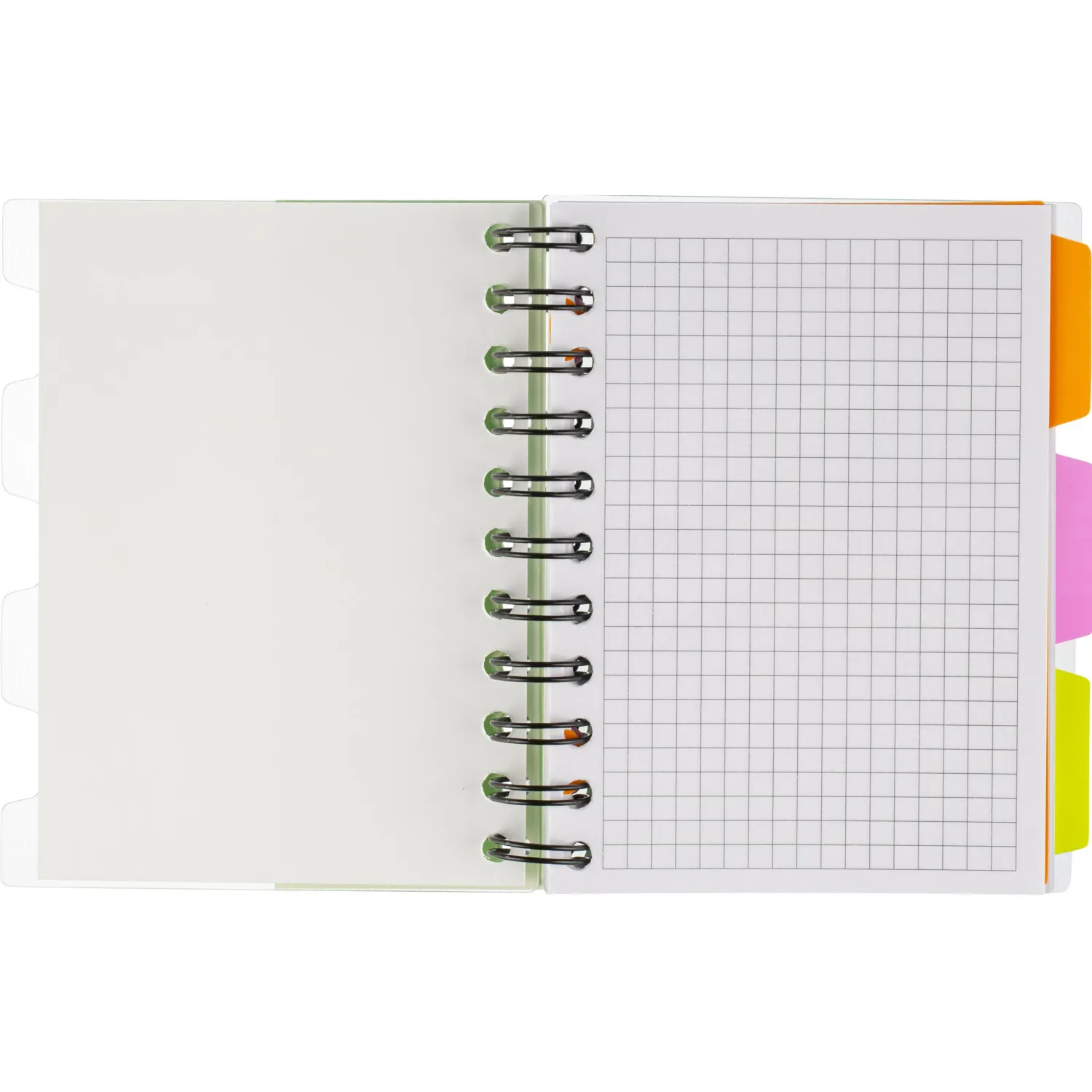Бизнес-тетрадь Attache Selection Spiral Book А6 140 л., клетка, спираль, разделители, 60 г/м² - Image 6