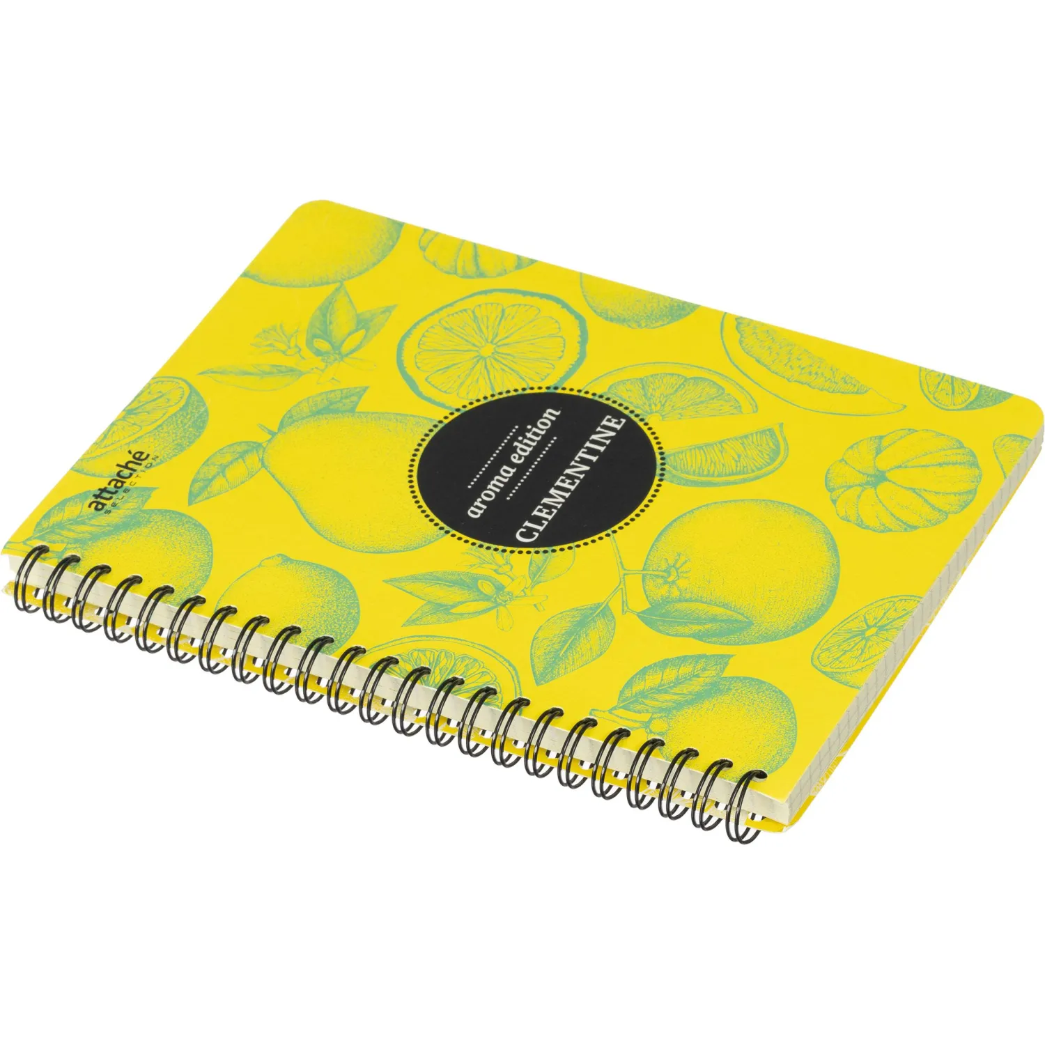 Бизнес-тетрадь Attache Selection Aroma Edition Клементин A5 (100 л., спираль, аромат клементина) - Image 4