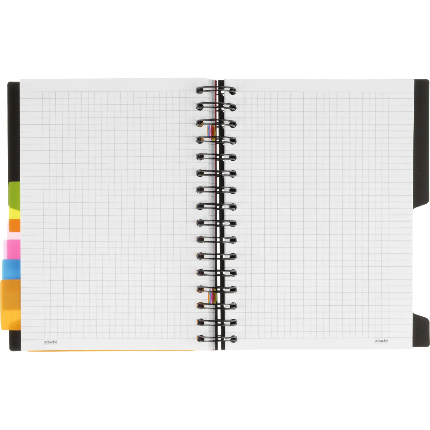 Бизнес-тетрадь Attache Selection Office book A5 200 л, спираль, разделители, микроперфорация - Image 7