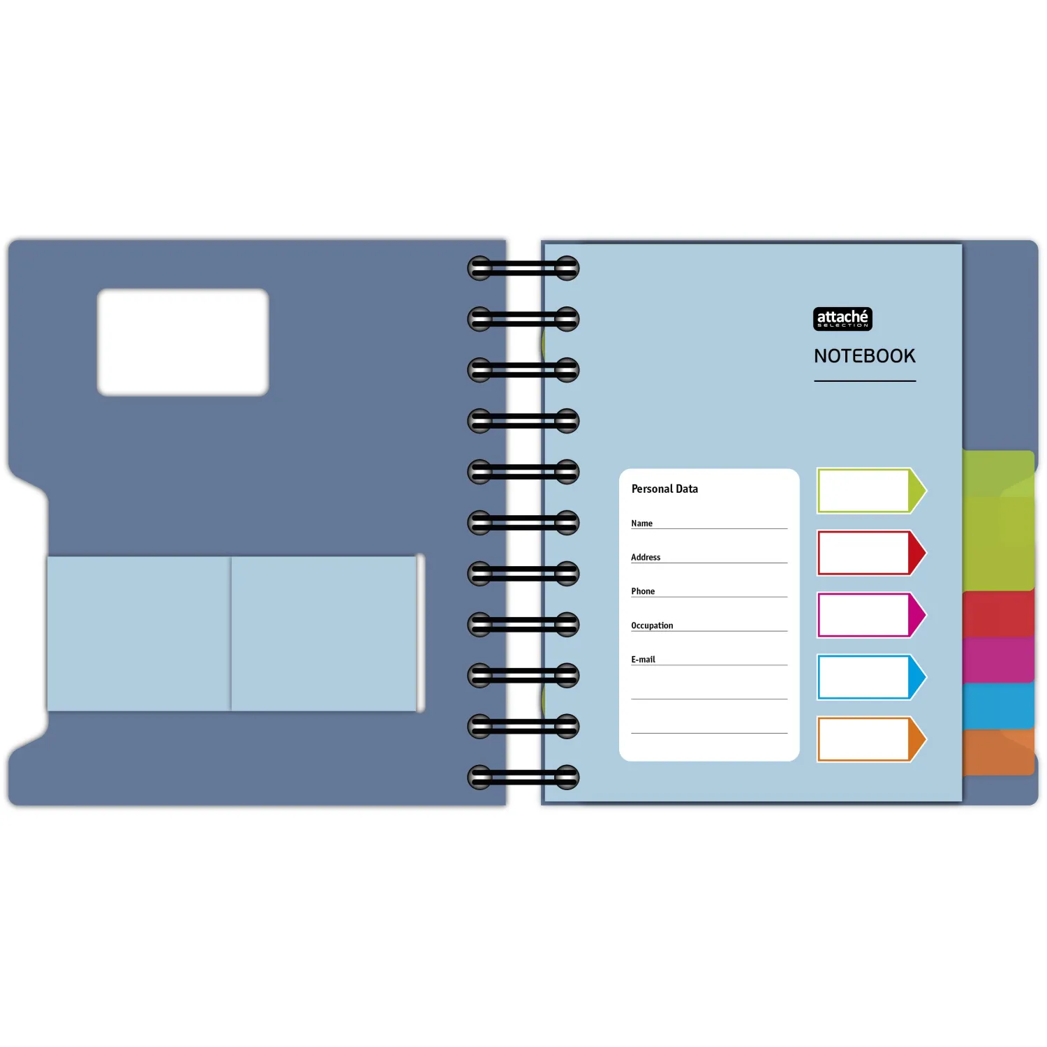 Бизнес-блокнот Attache Selection Office Book A6, мягкий, для деловых записей - Image 3