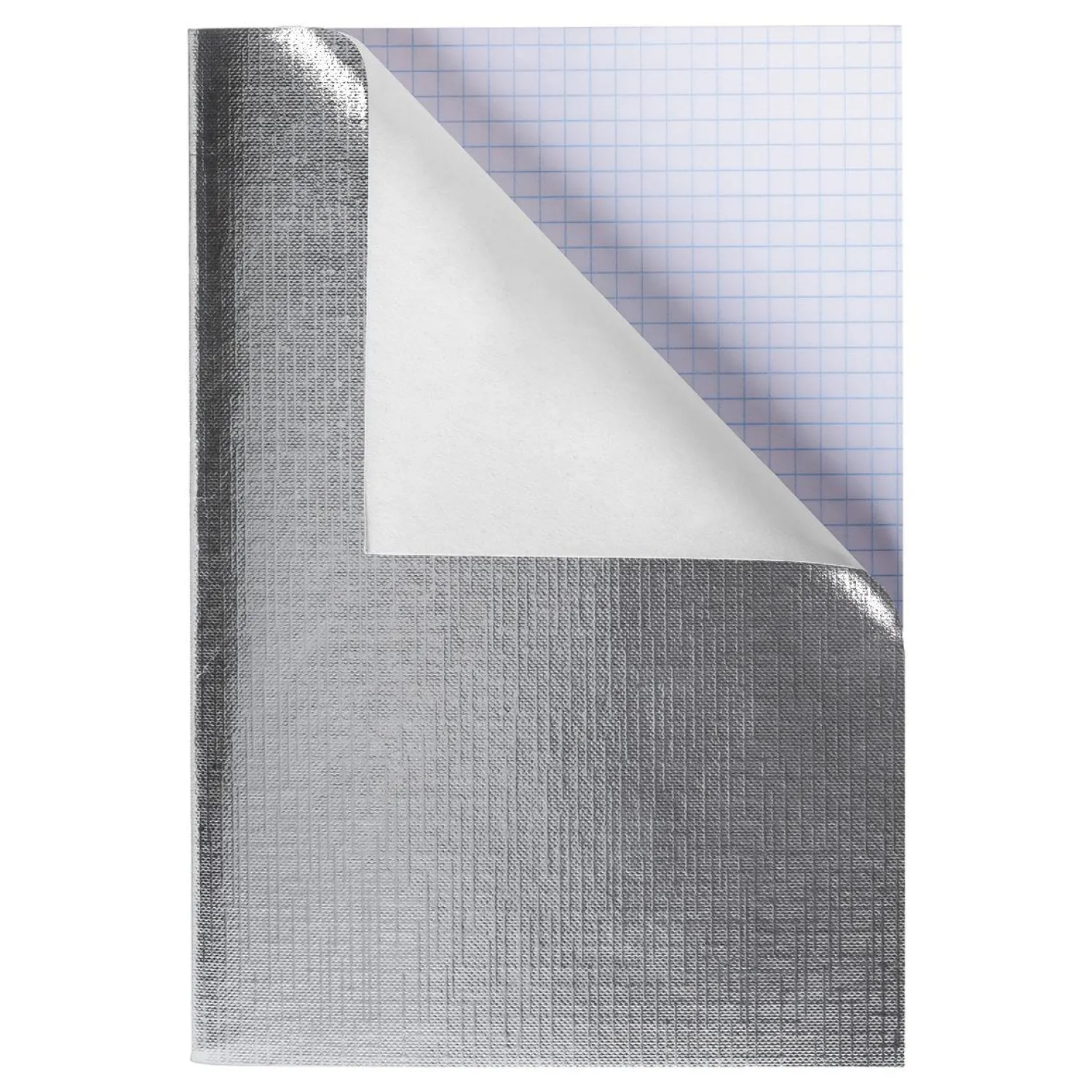 Бизнес-тетрадь Hatber Metallic А4 водостойкая, бумвинил, металлический эффект - Image 3