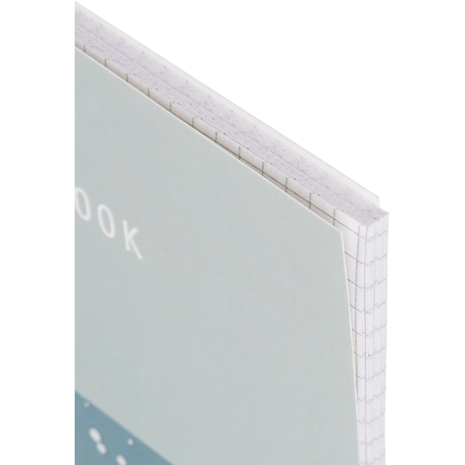 Бизнес-тетрадь Attache Flakes blue A5 48 листов, спираль, бирюзовая, 14,6×20,4 см - Image 3