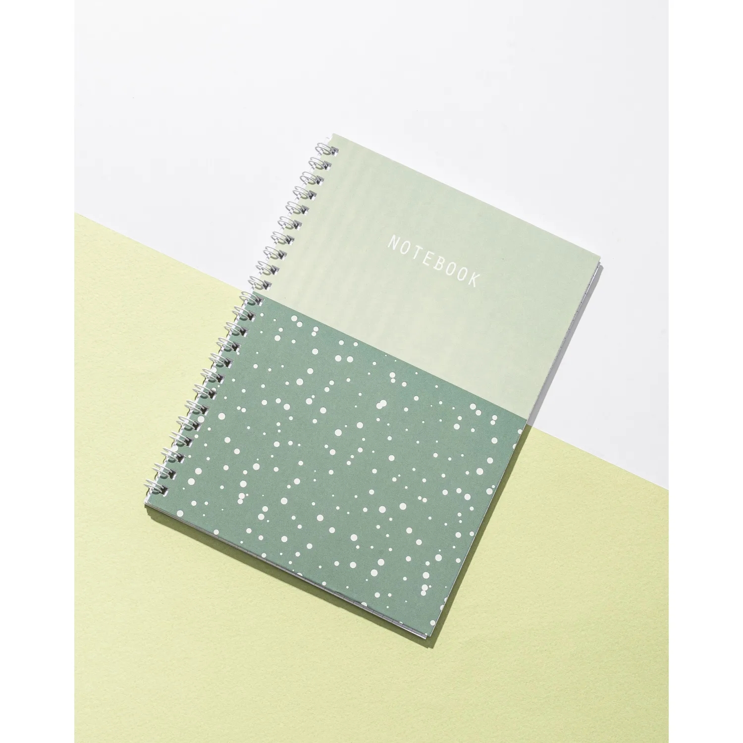 Бизнес-тетрадь Attache Flakes blue A5 48 листов, спираль, бирюзовая, 14,6×20,4 см - Image 10