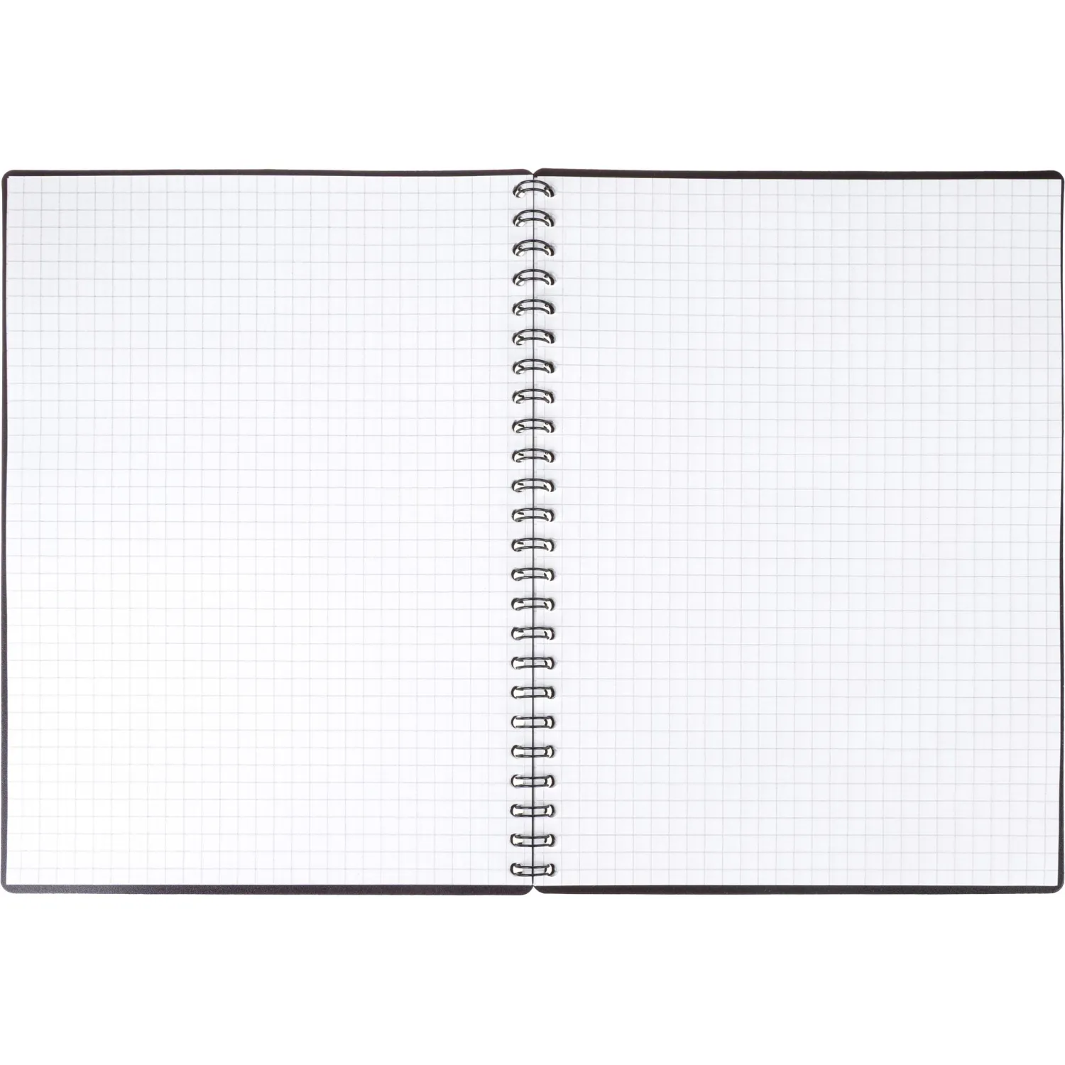 Бизнес-тетрадь Комус Classic А5 60 листов, клетка, фиолетовая, спираль, 20,8×14,5 см - Image 6