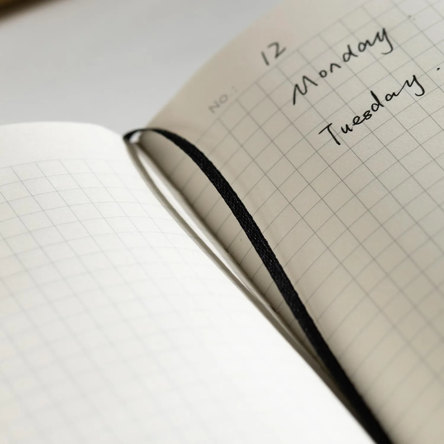 Бизнес-блокнот Deli Squared Notebook А5 96 листов, клетка, экокожа 21×14,3 см - Image 8