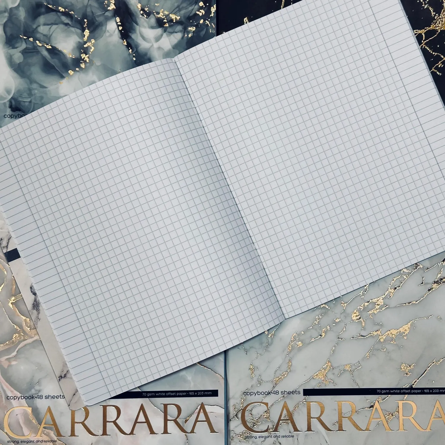 тетрадь Bruno Visconti Carrara А5+ с серой клеткой для записей и конспектов - Image 12