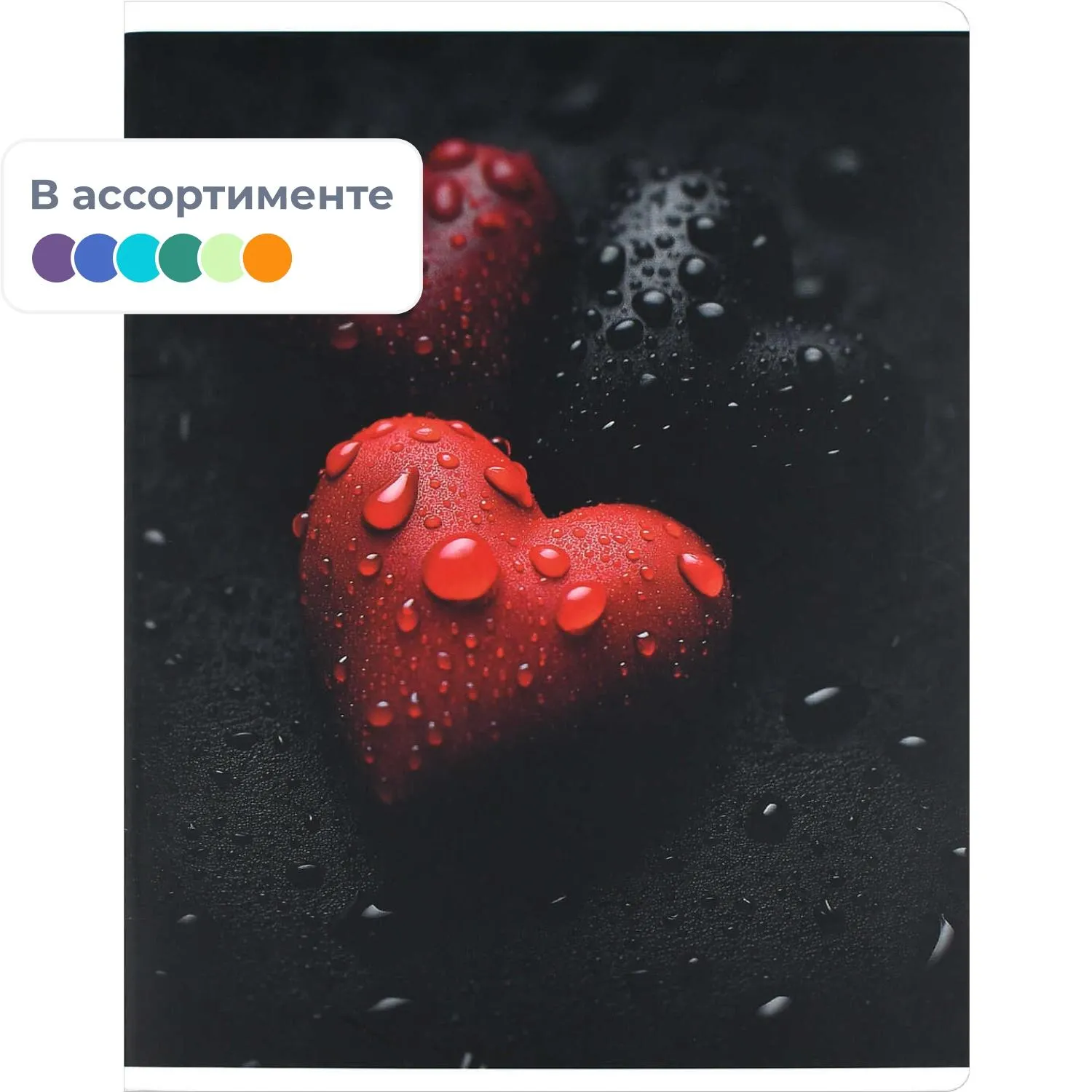 Общая тетрадь Феникс+ 48 л, красная клетка, формат А5+
