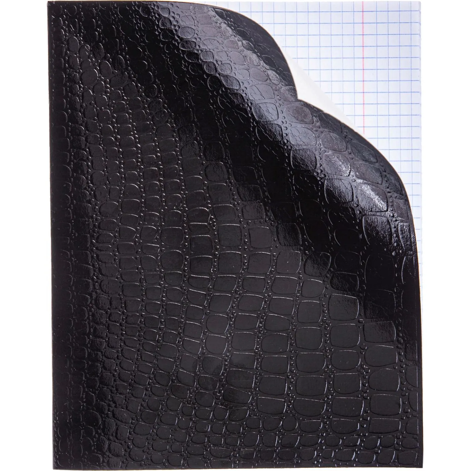 Тетрадь А5 бумвинил Metallic с тиснением Croco, 48 листов - Image 2
