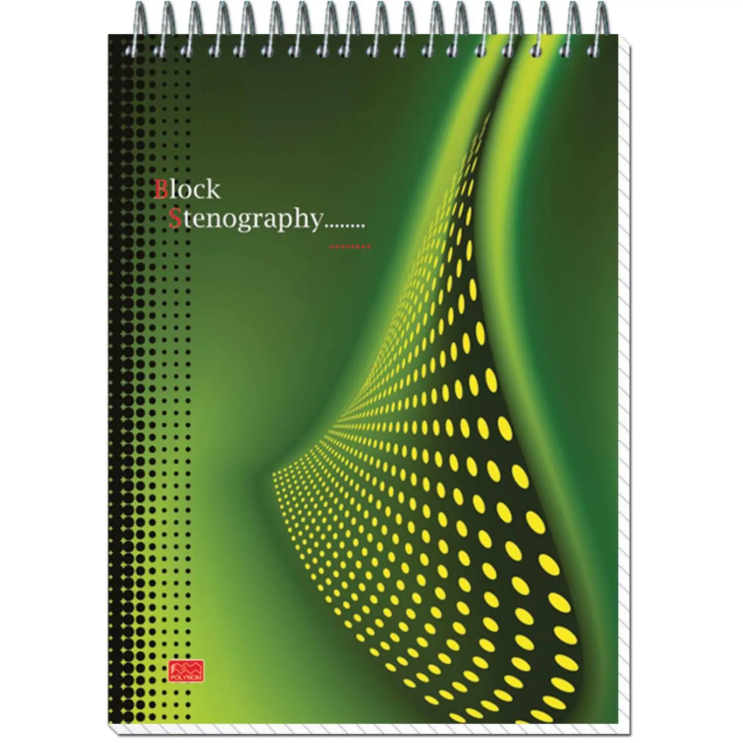 A5 блокнот Stenography мягкий, 60 листов, металлическое крепление, офисный - Image 6