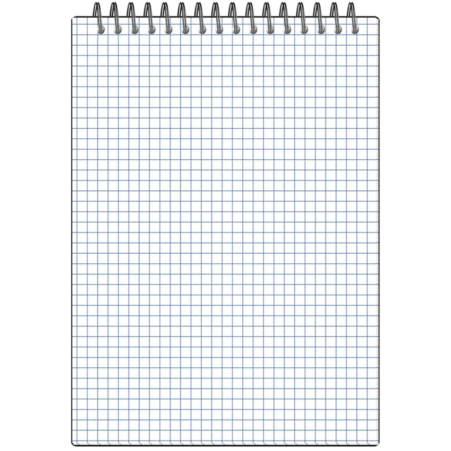 Блокнот Attache А5 80 листов, клетка, спираль, пластиковая обложка 20,8×14,5 см - Image 2