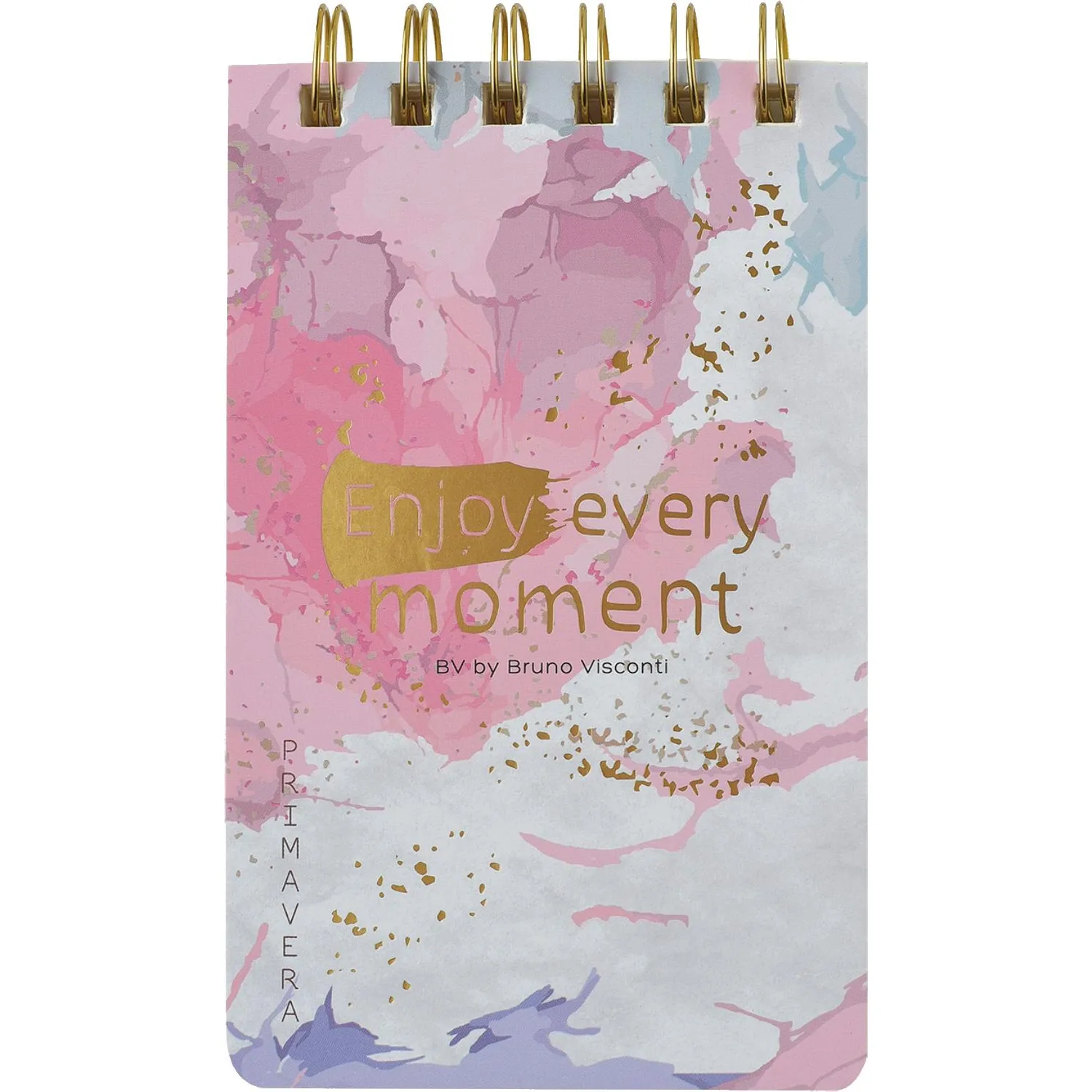 Блокнот A6 Bruno Visconti Cute Journal Primavera, 100 листов, спираль, Soft Touch