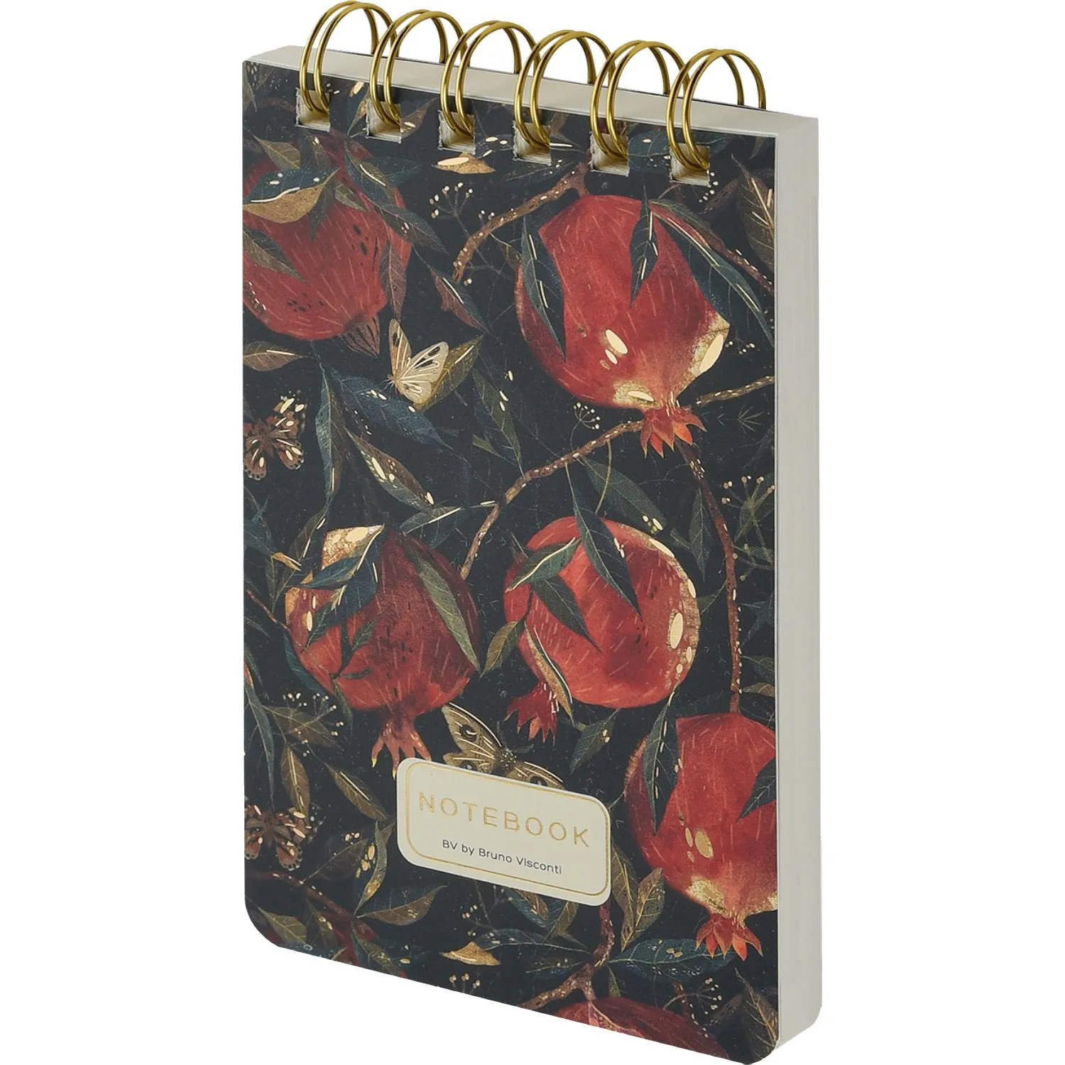 Блокнот A6 100 листов Bruno Visconti Cute Journal Flora Гранат Soft Touch - Image 2