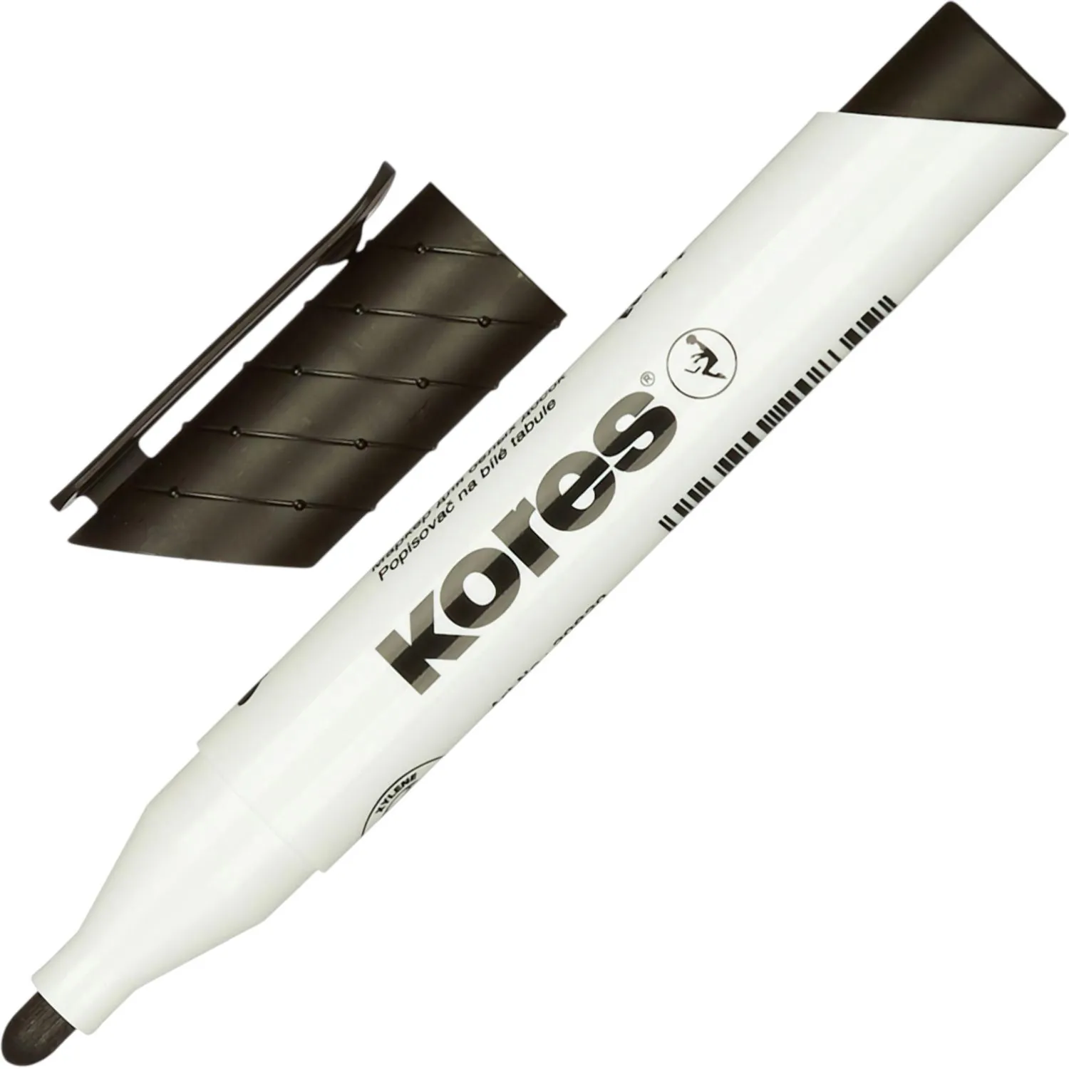 маркеры для досок Kores набор 20863 с губкой круглый наконечник - Image 4