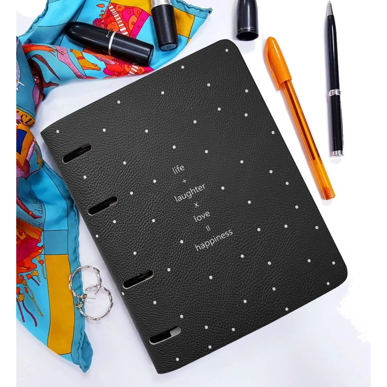 Тетрадь А5 клетка 120 листов, мягкая обложка, кольца - Image 4