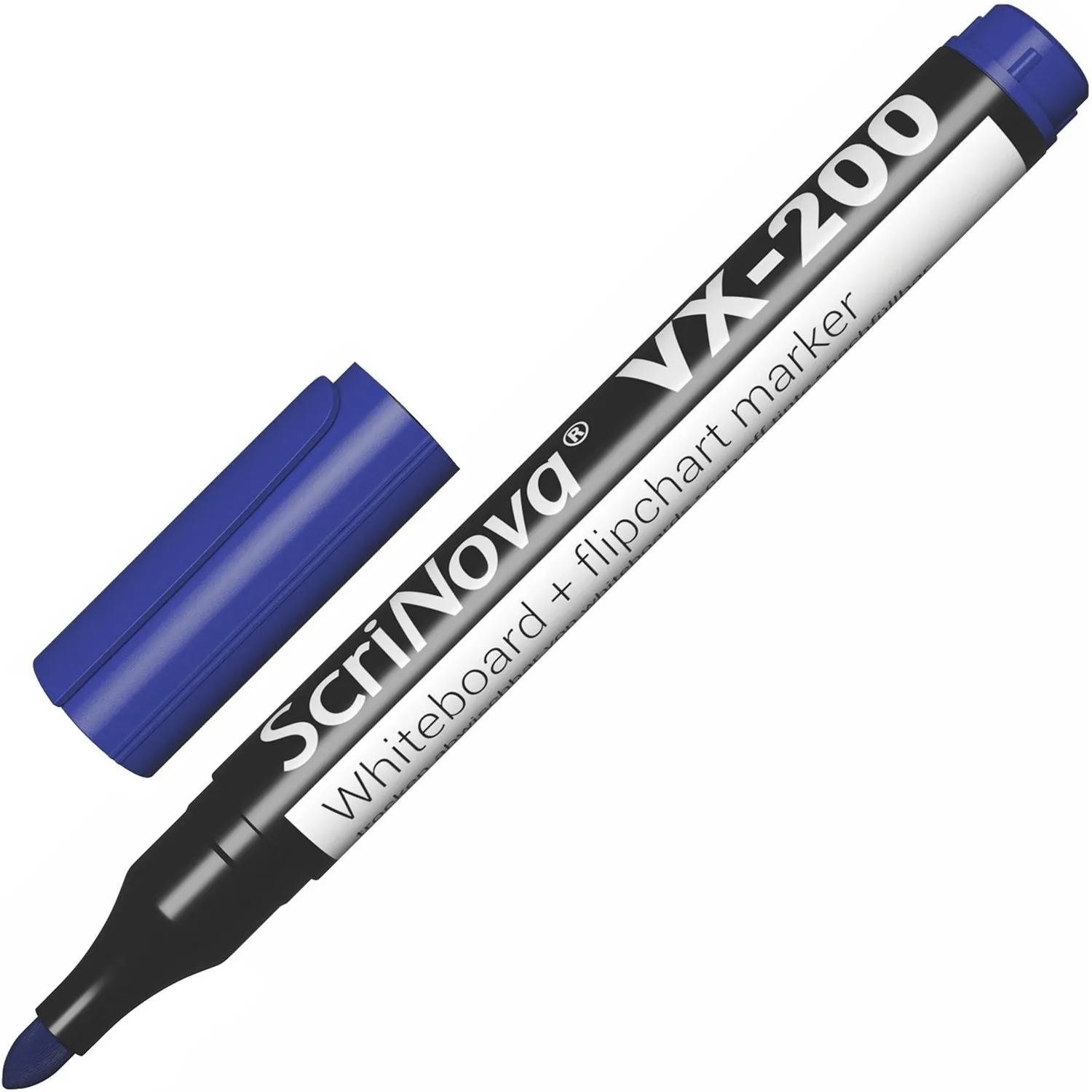 набор маркеров ScriNova VX-200 4 цвета (для флипчарта и доски), объем чернил увеличенный - Image 5