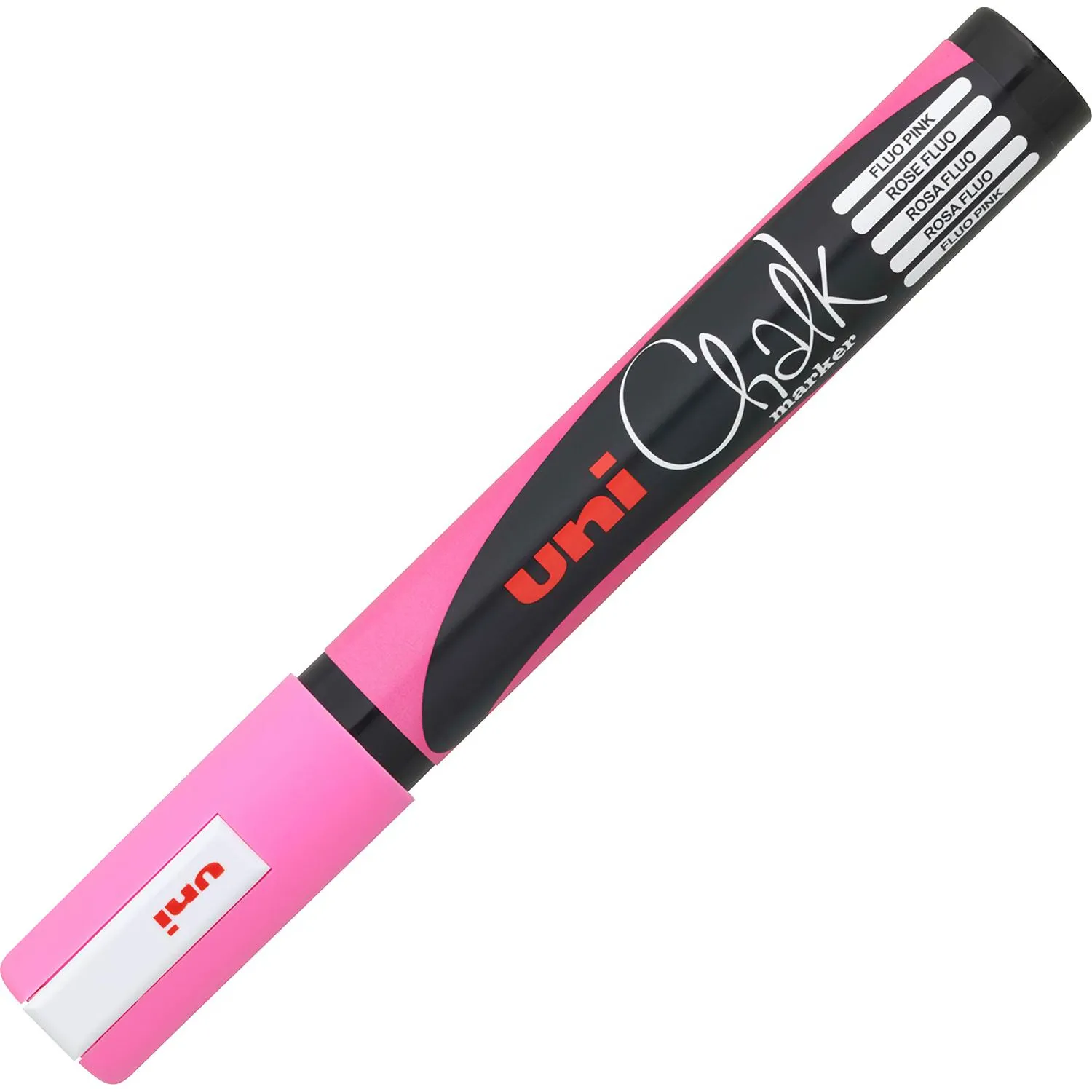 Маркер меловой Uni Chalk PWE-5M розовый, наконечник 1.8–2.5 мм - Image 2