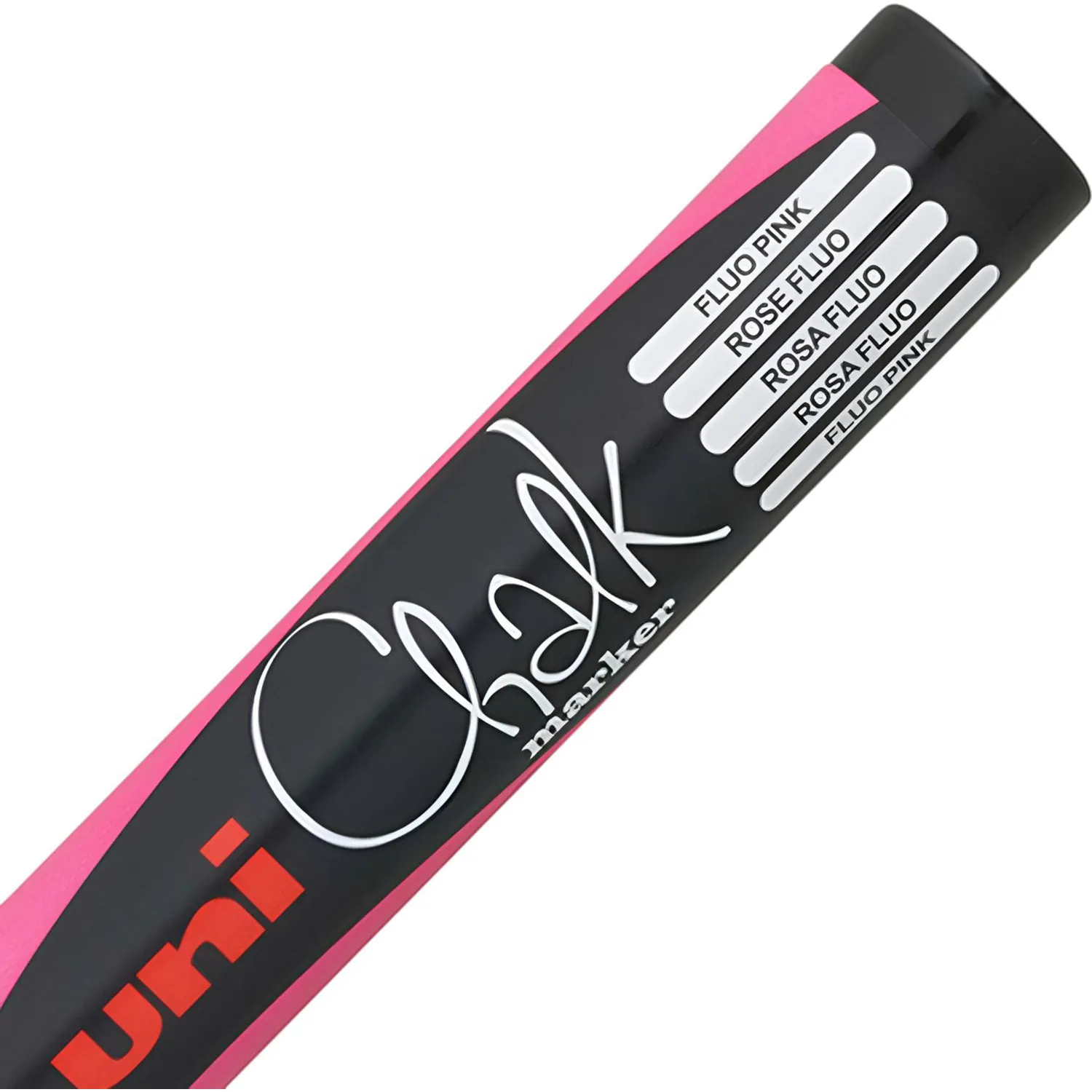 Маркер меловой Uni Chalk PWE-5M розовый, наконечник 1.8–2.5 мм - Image 4