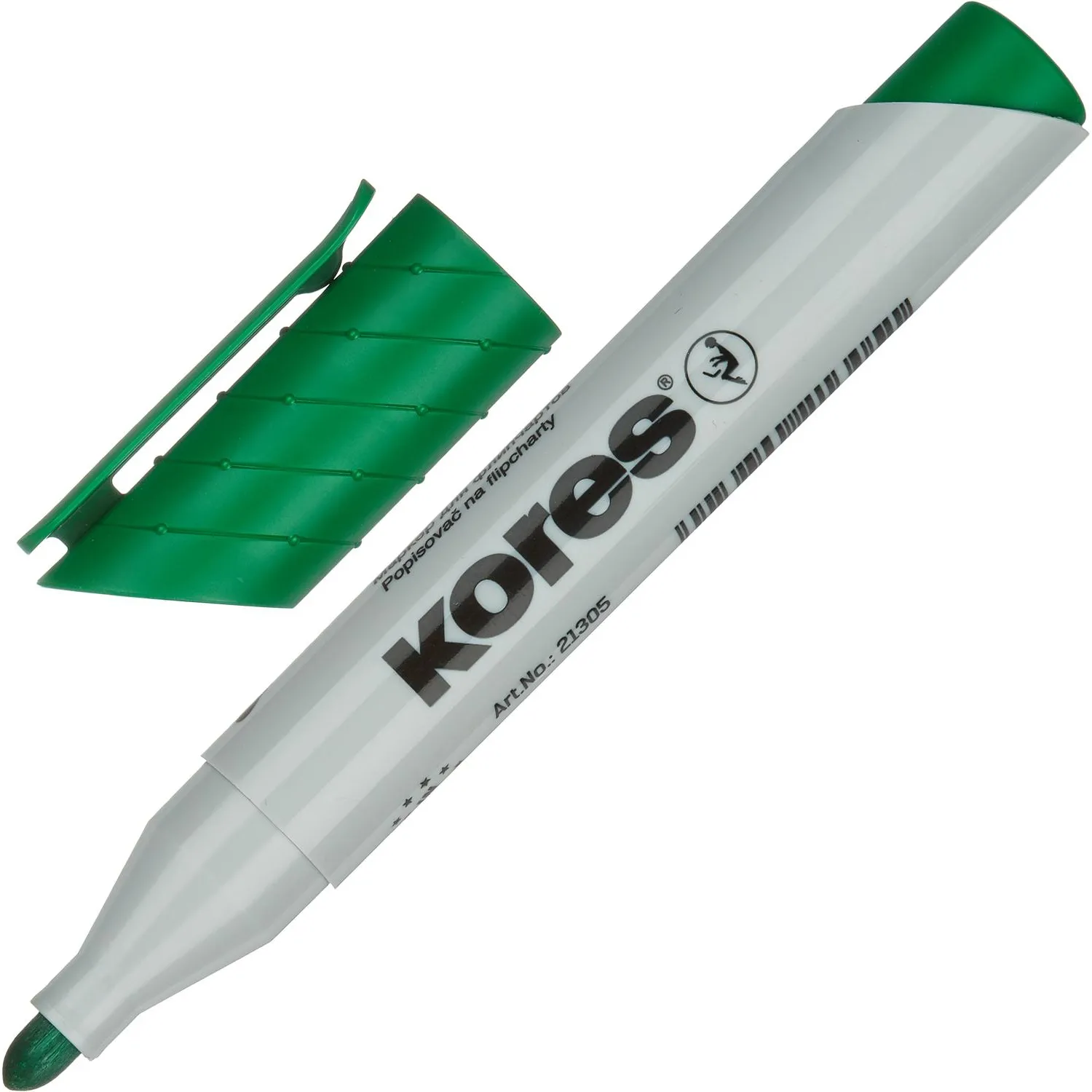 Набор маркеров для флипчарта Kores XF1 (водные, для бумаги) - Image 4