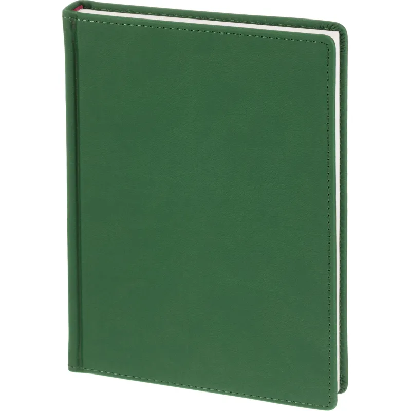 Ежедневник A5 Attache Velvet искусственная кожа Soft Touch, недатированный, зелёный - Image 2