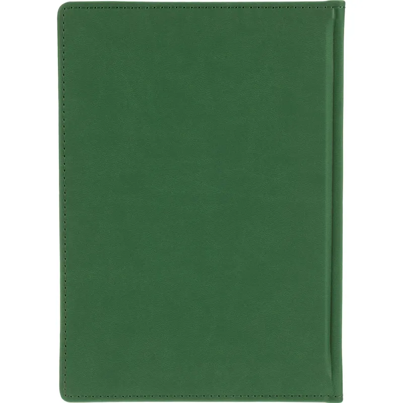 Ежедневник A5 Attache Velvet искусственная кожа Soft Touch, недатированный, зелёный - Image 21