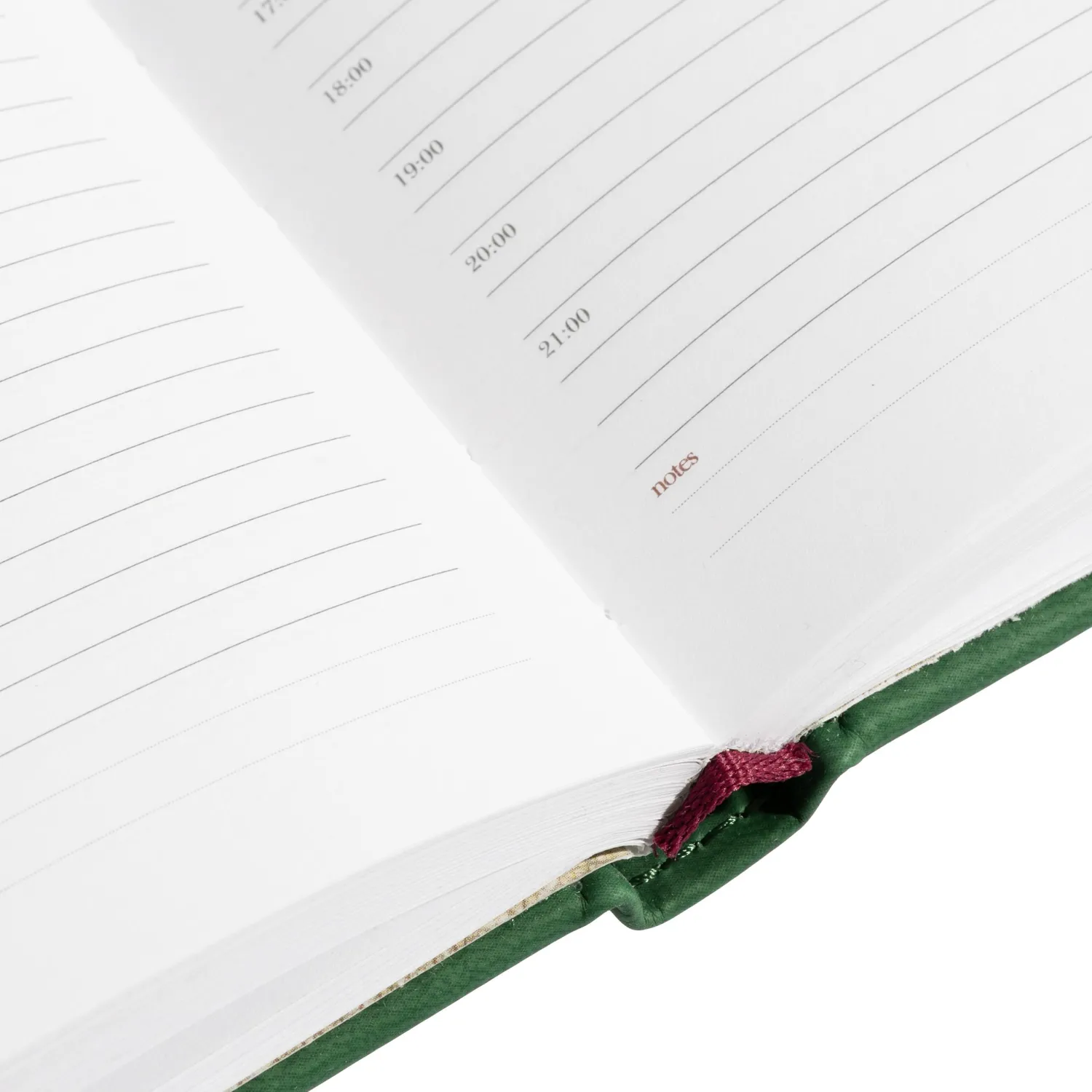 Ежедневник A5 Attache Velvet искусственная кожа Soft Touch, недатированный, зелёный - Image 22