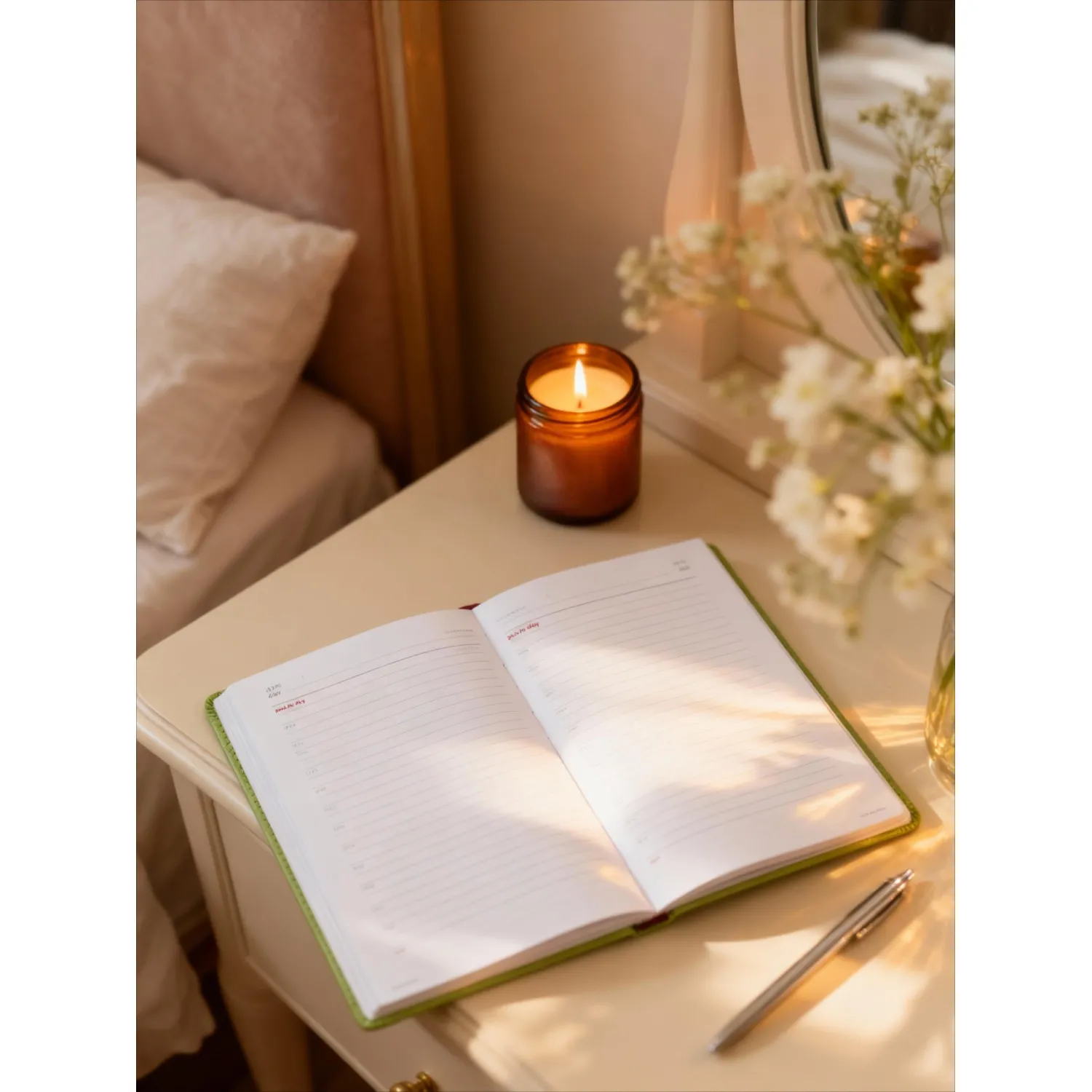Ежедневник A5 Attache Velvet Soft Touch, недатированный, декоративная линовка - Image 23