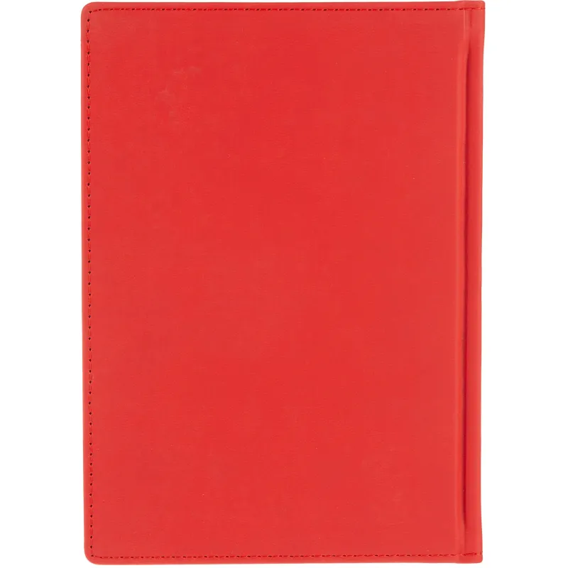 Ежедневник A5 Attache Velvet искусственная кожа Soft Touch, недатированный, красная обложка - Image 21