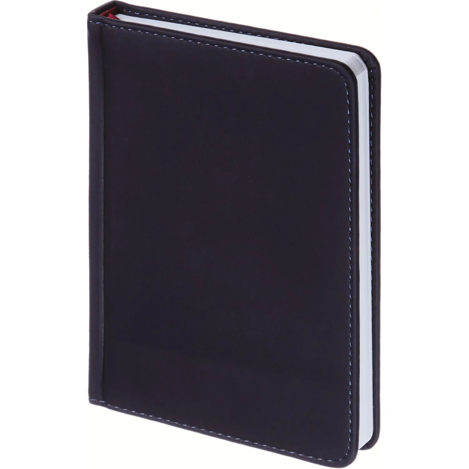Ежедневник A6+ Attache Velvet Soft Touch, недатированный, синие страницы