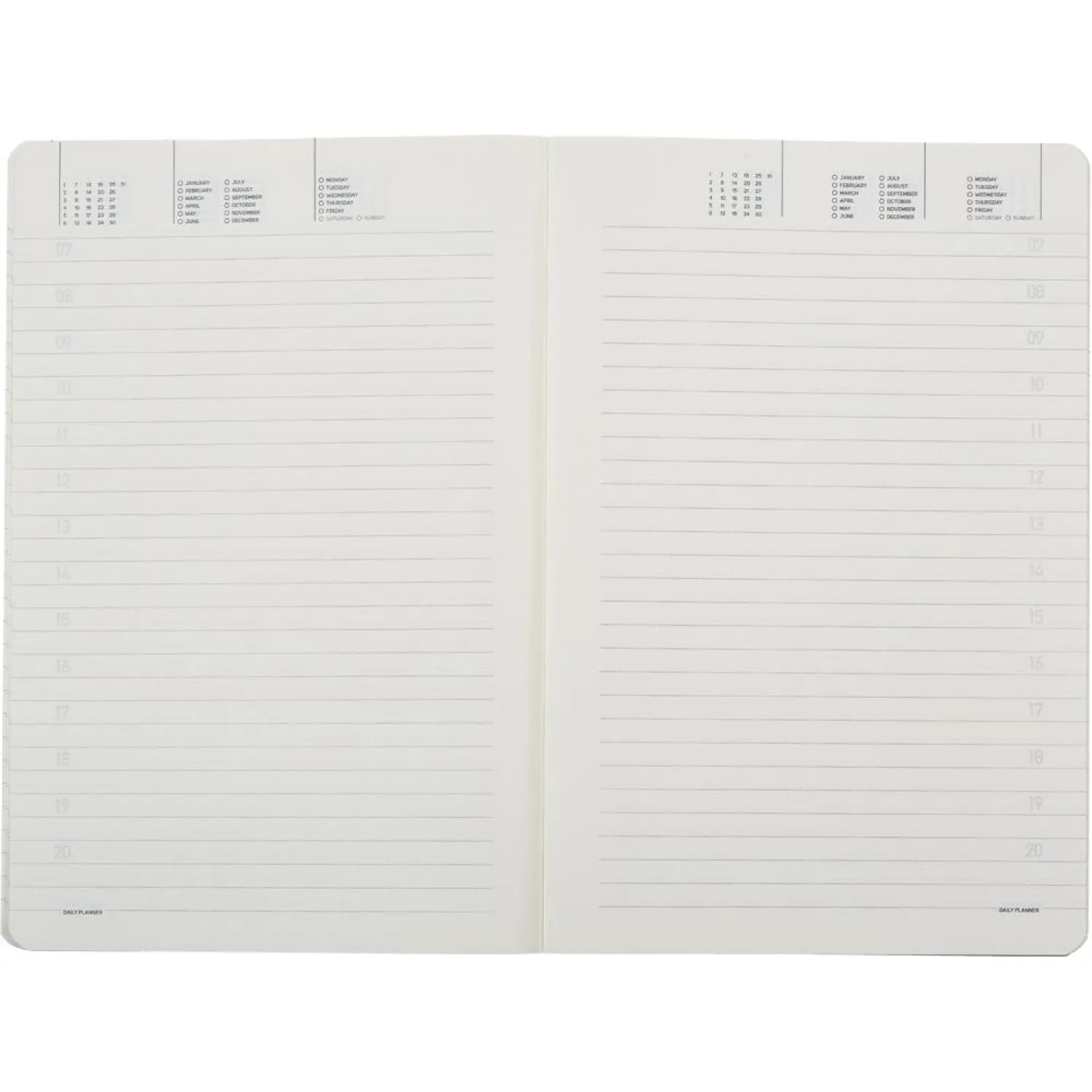 ежедневник Bruno Visconti Megapolis Flex A5, 136 стр., кожаная обложка Soft Touch, недатированный - Image 3