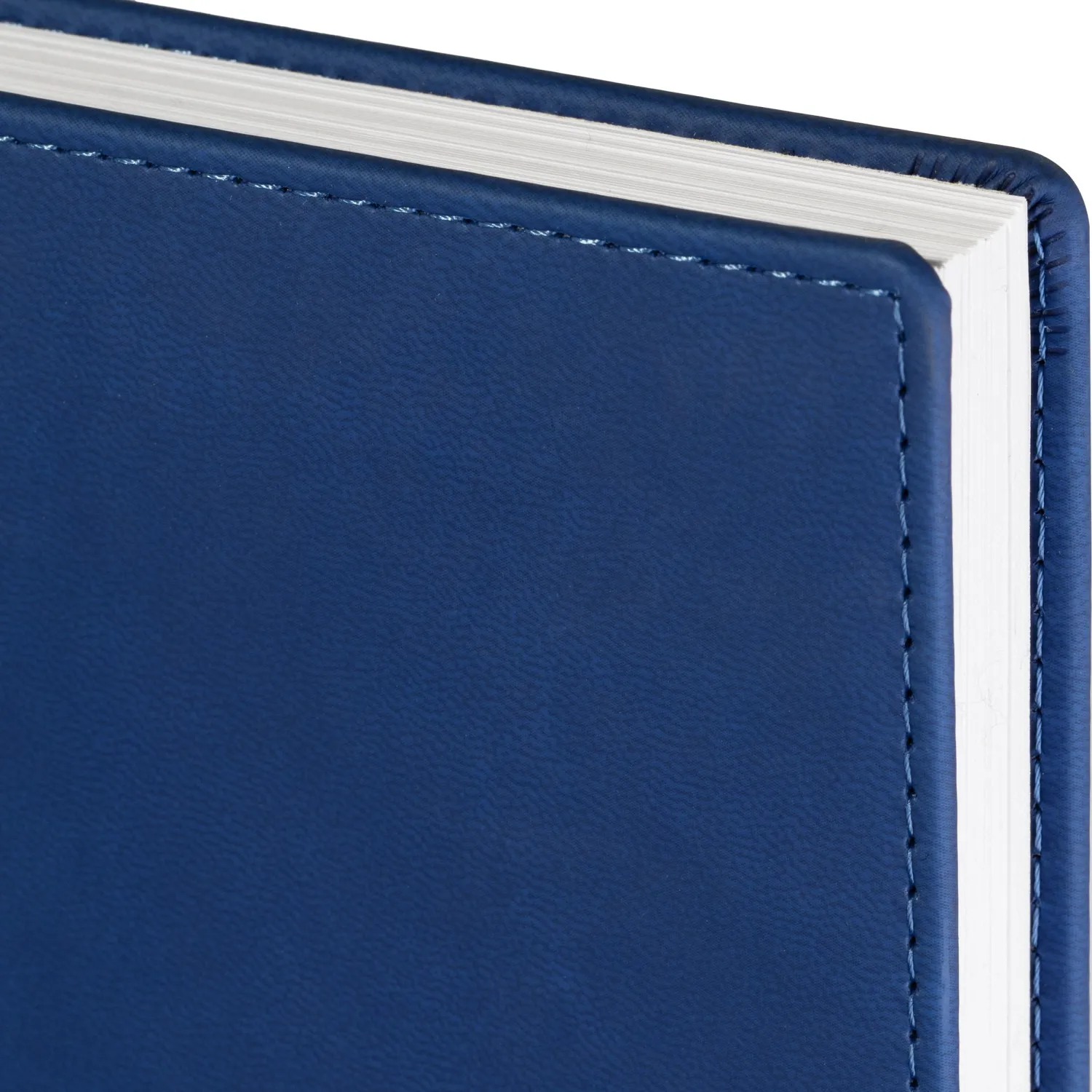 ежедневник Attache Velvet твердый синий Soft Touch из искусственной кожи, недатированный - Image 5
