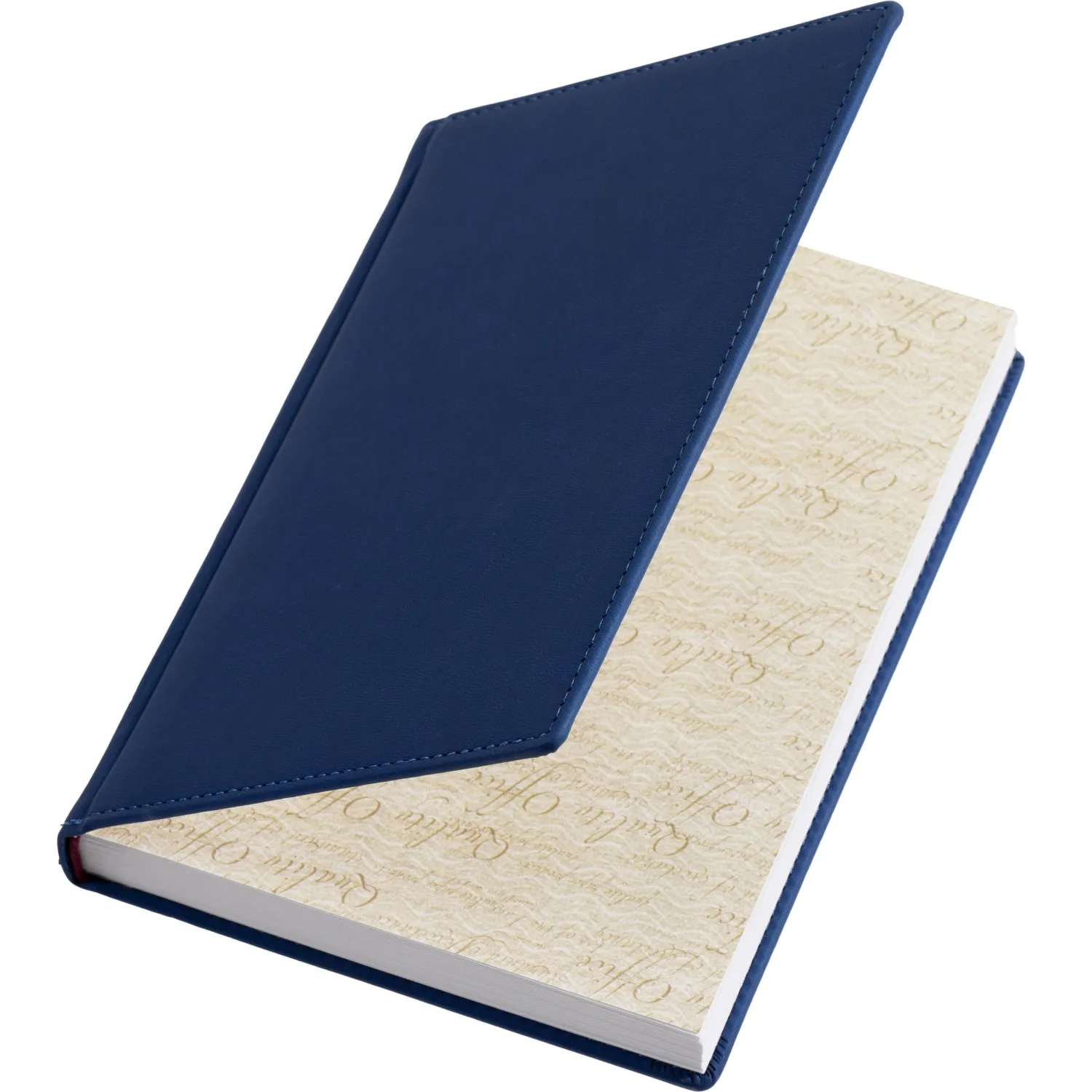 ежедневник Attache Velvet твердый синий Soft Touch из искусственной кожи, недатированный - Image 7