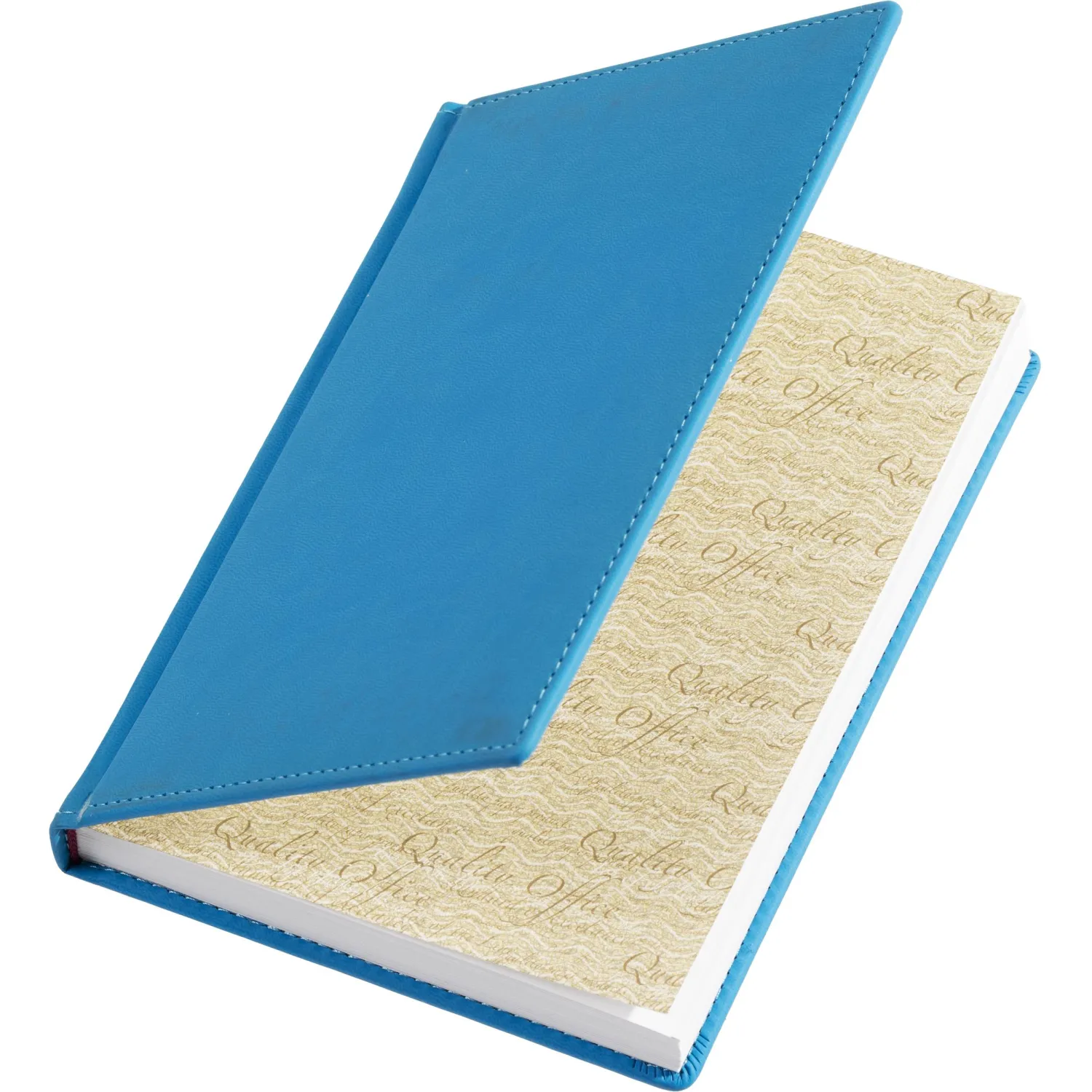 Ежедневник недатированный Attache Velvet А5, обложка Soft Touch синяя, 136 листов - Image 6