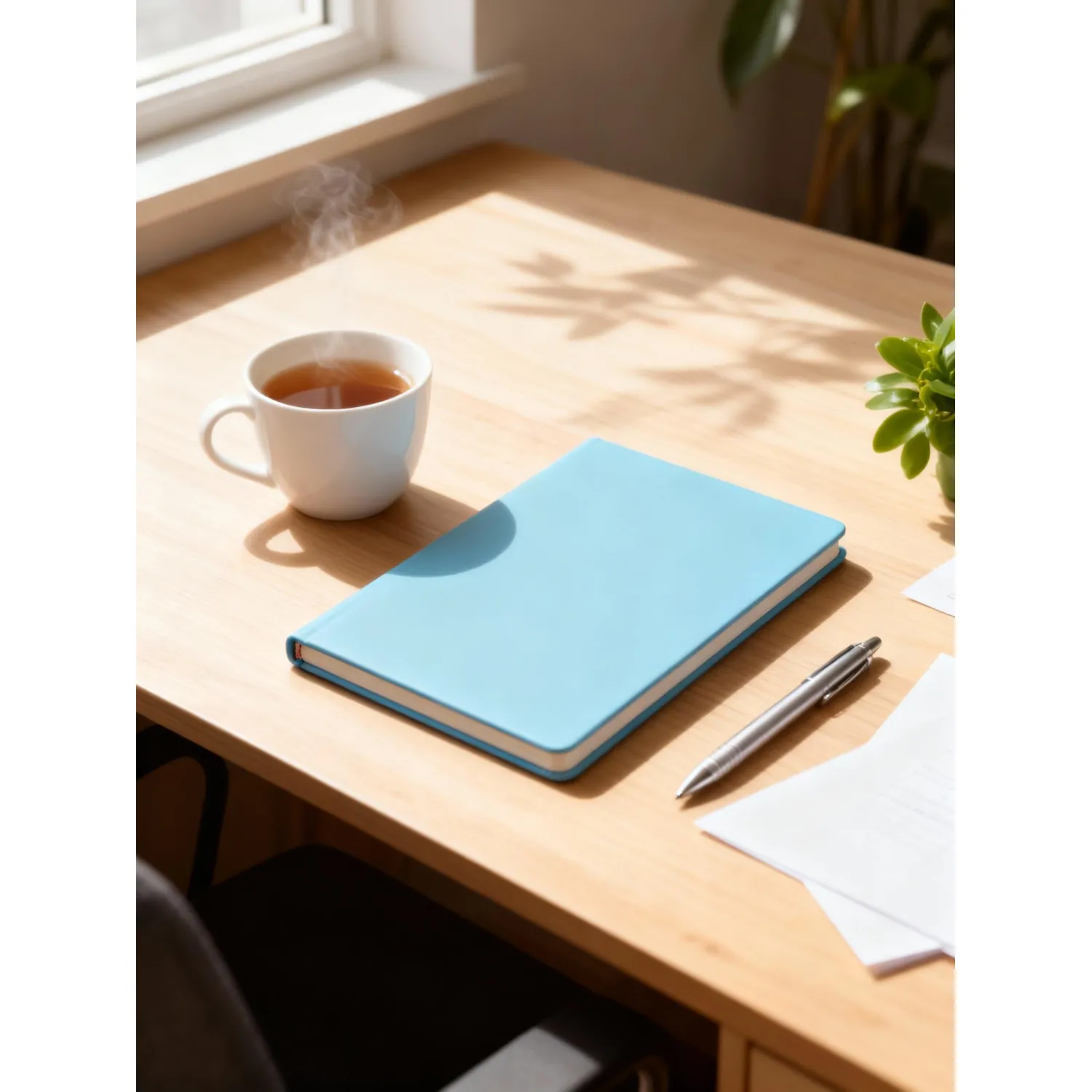 Ежедневник недатированный Attache Velvet А5, обложка Soft Touch синяя, 136 листов - Image 21