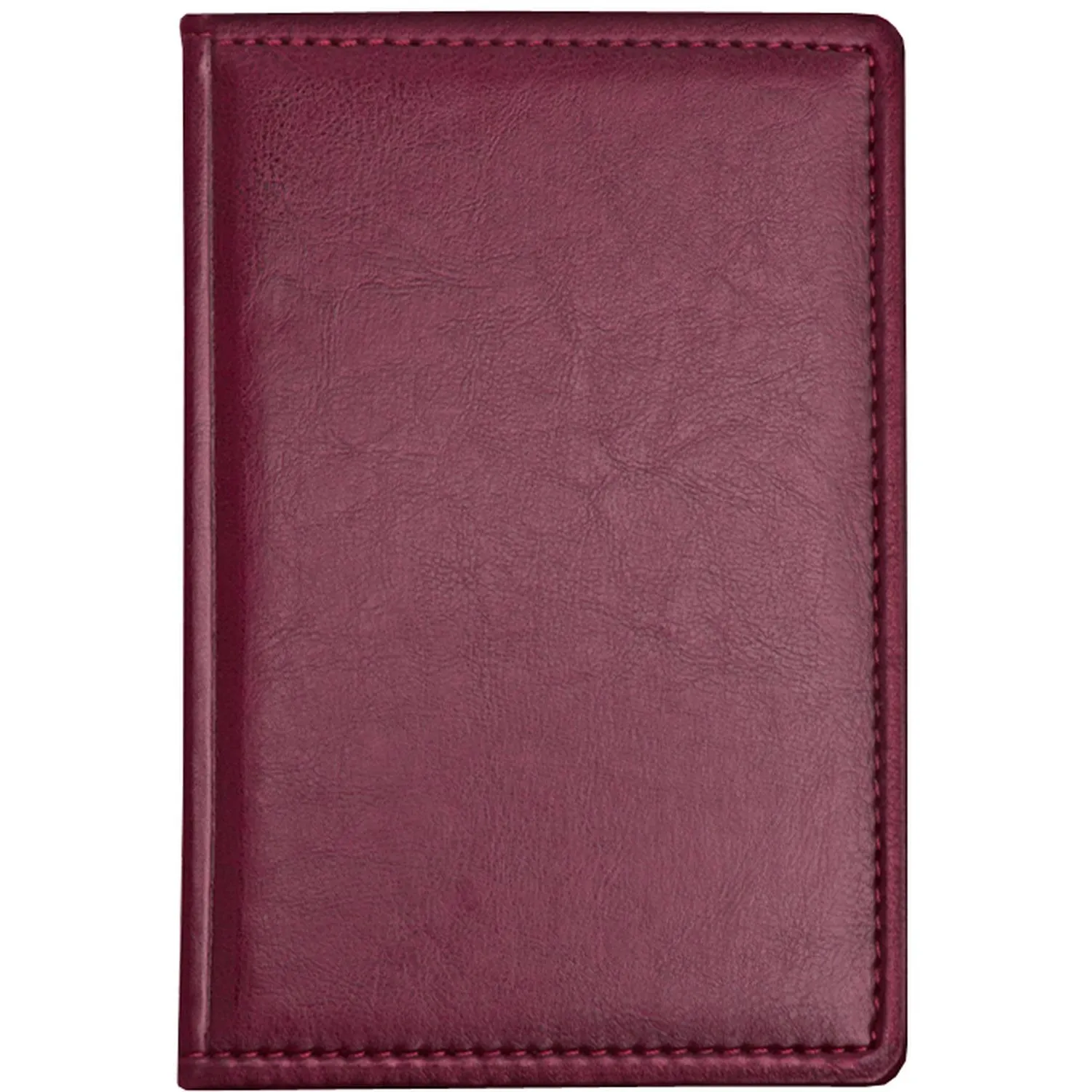 ежедневник недатированный Attache Agenda кожаный бордовый недорого - Image 2