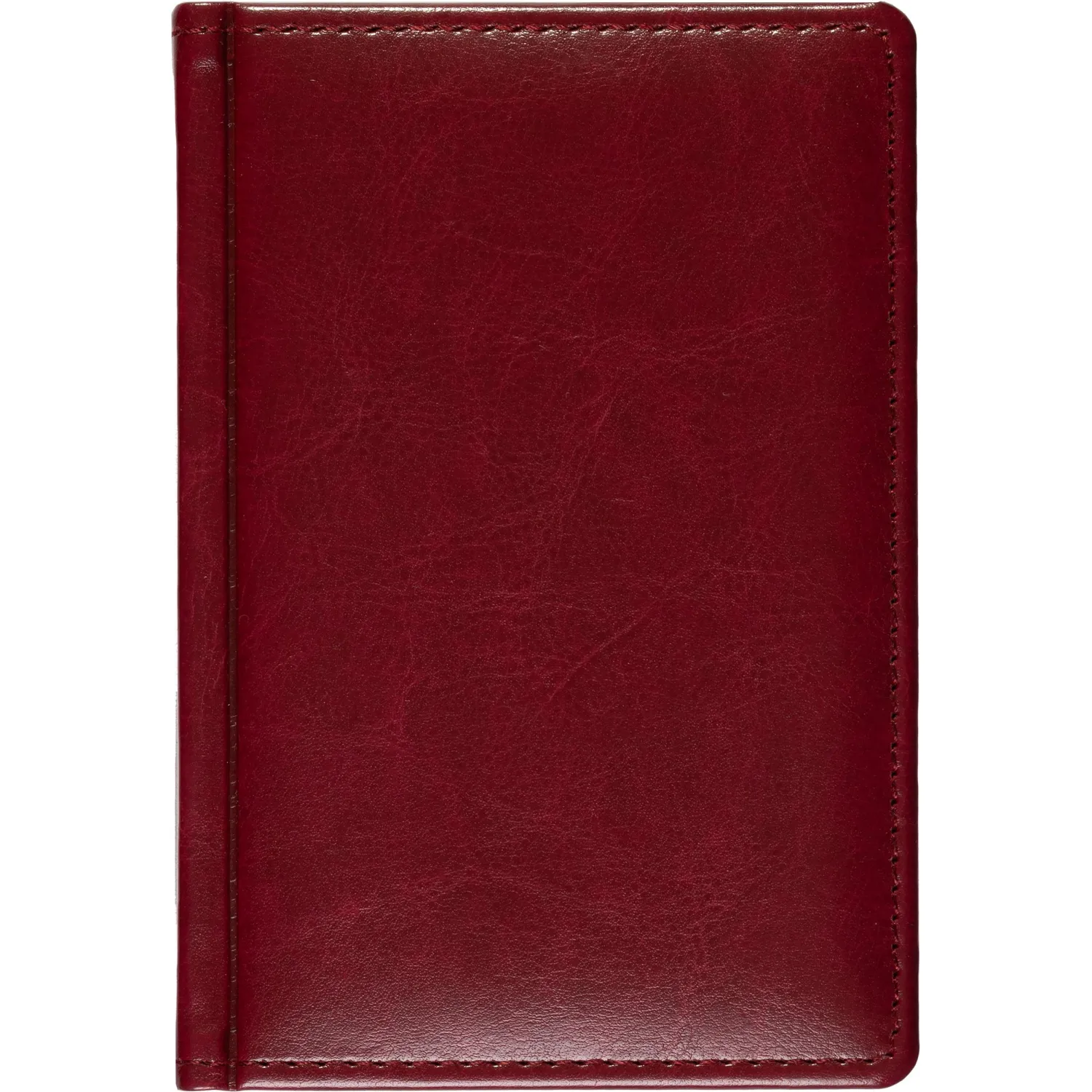 ежедневник недатированный Attache Agenda кожаный бордовый недорого - Image 4