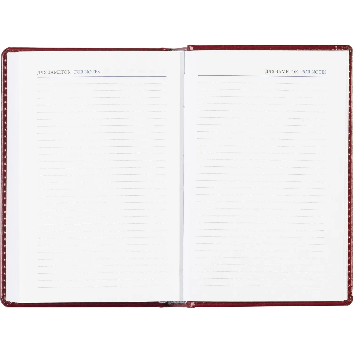 ежедневник недатированный Attache Agenda кожаный бордовый недорого - Image 19