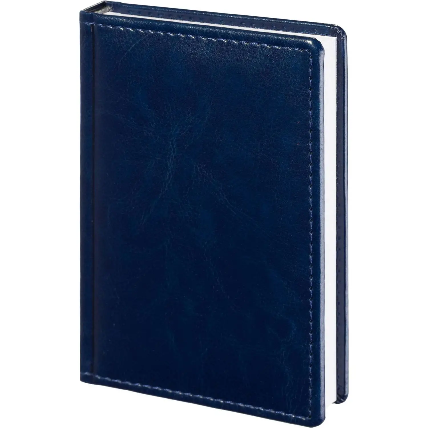 ежедневник Attache Agenda недатированный кожзам синий 100x150 мм