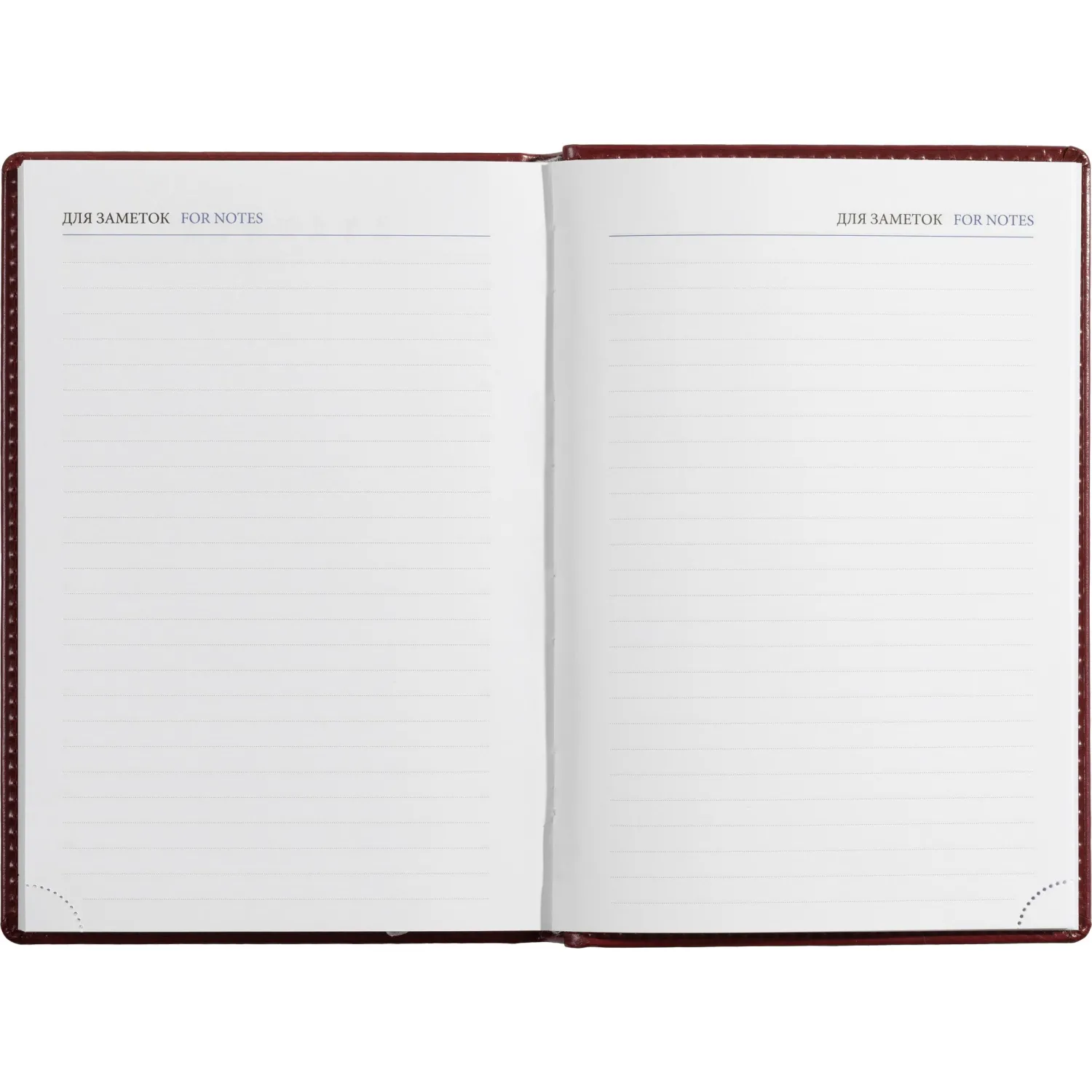 Ежедневник недатированный Attache Agenda А5 176 л, экокожа борд., справочный блок - Image 18
