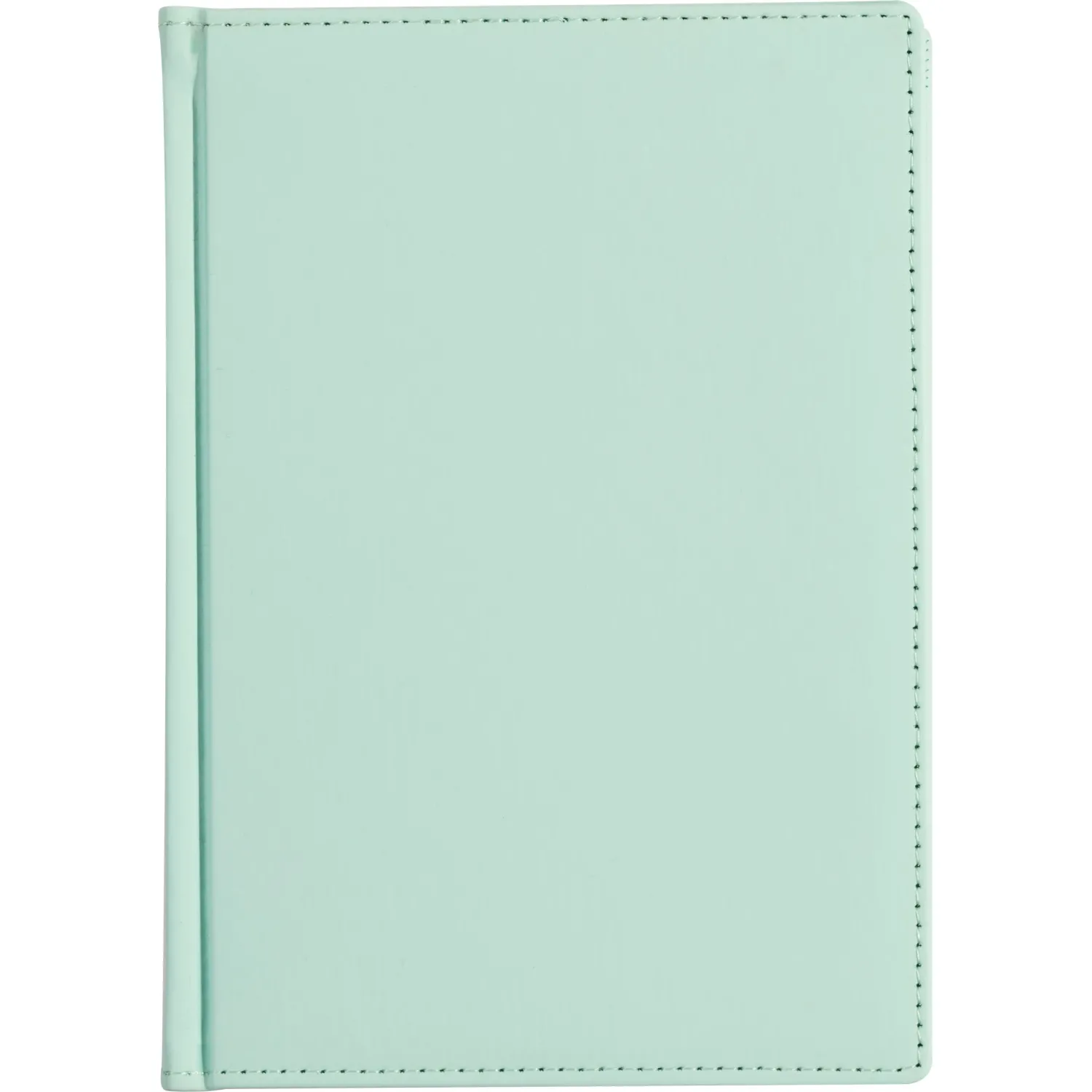 Ежедневник недатированный Attache Velvet A5+, 136 листов, обложка Soft Touch мятная, телефонная книга - Image 4