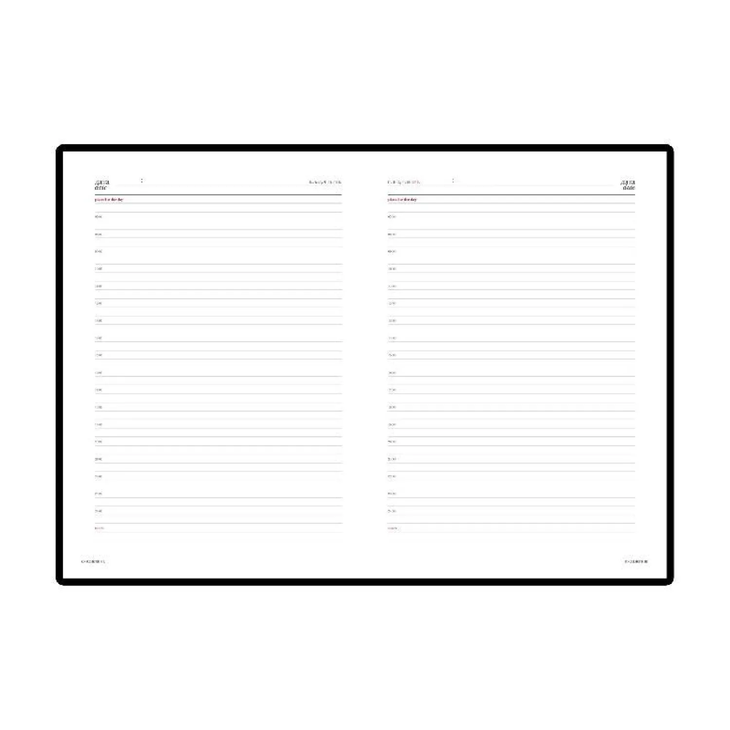 Ежедневник Attache Velvet A4 с твердой синей обложкой, недатированный (кожзам) - Image 2