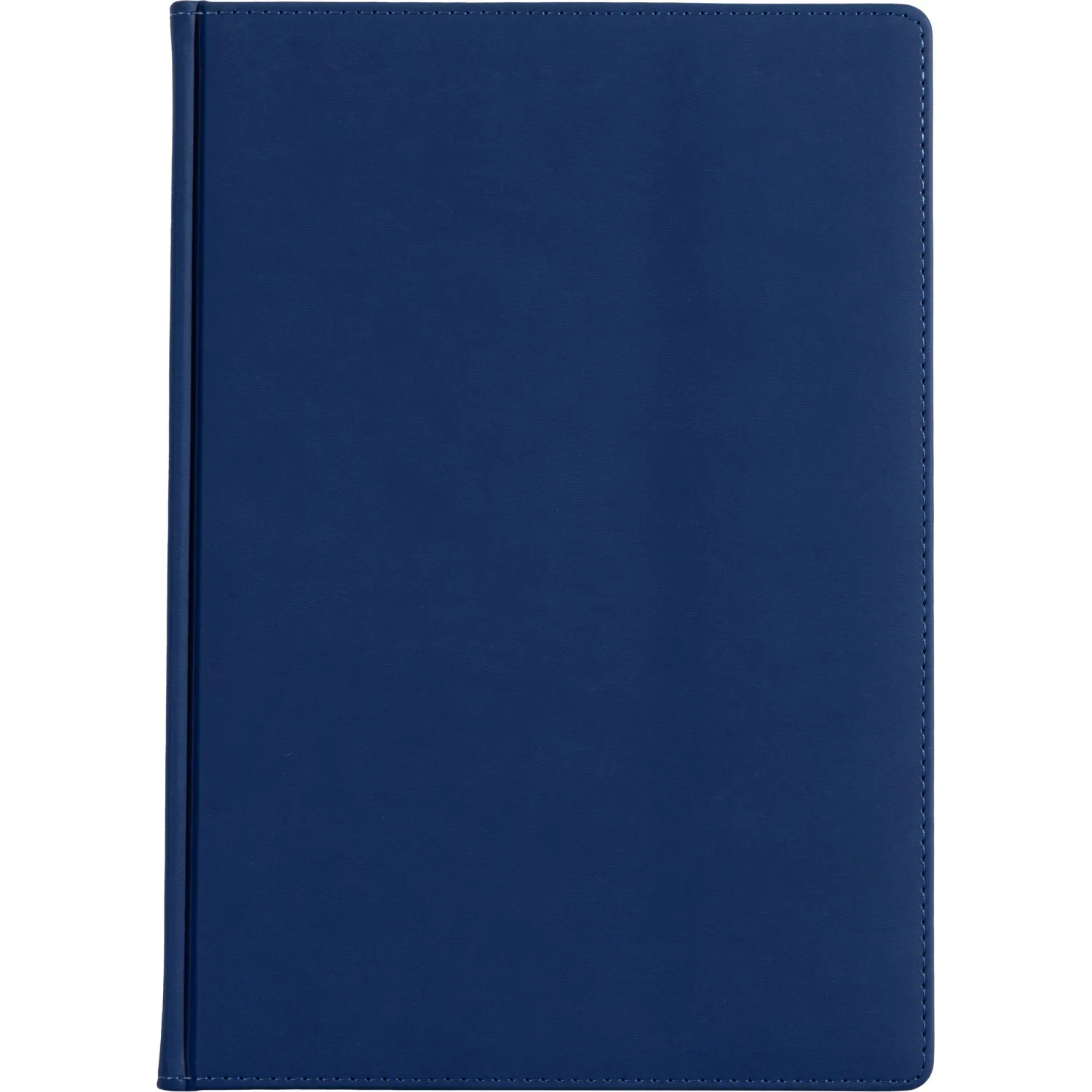 Ежедневник Attache Velvet A4 с твердой синей обложкой, недатированный (кожзам) - Image 3