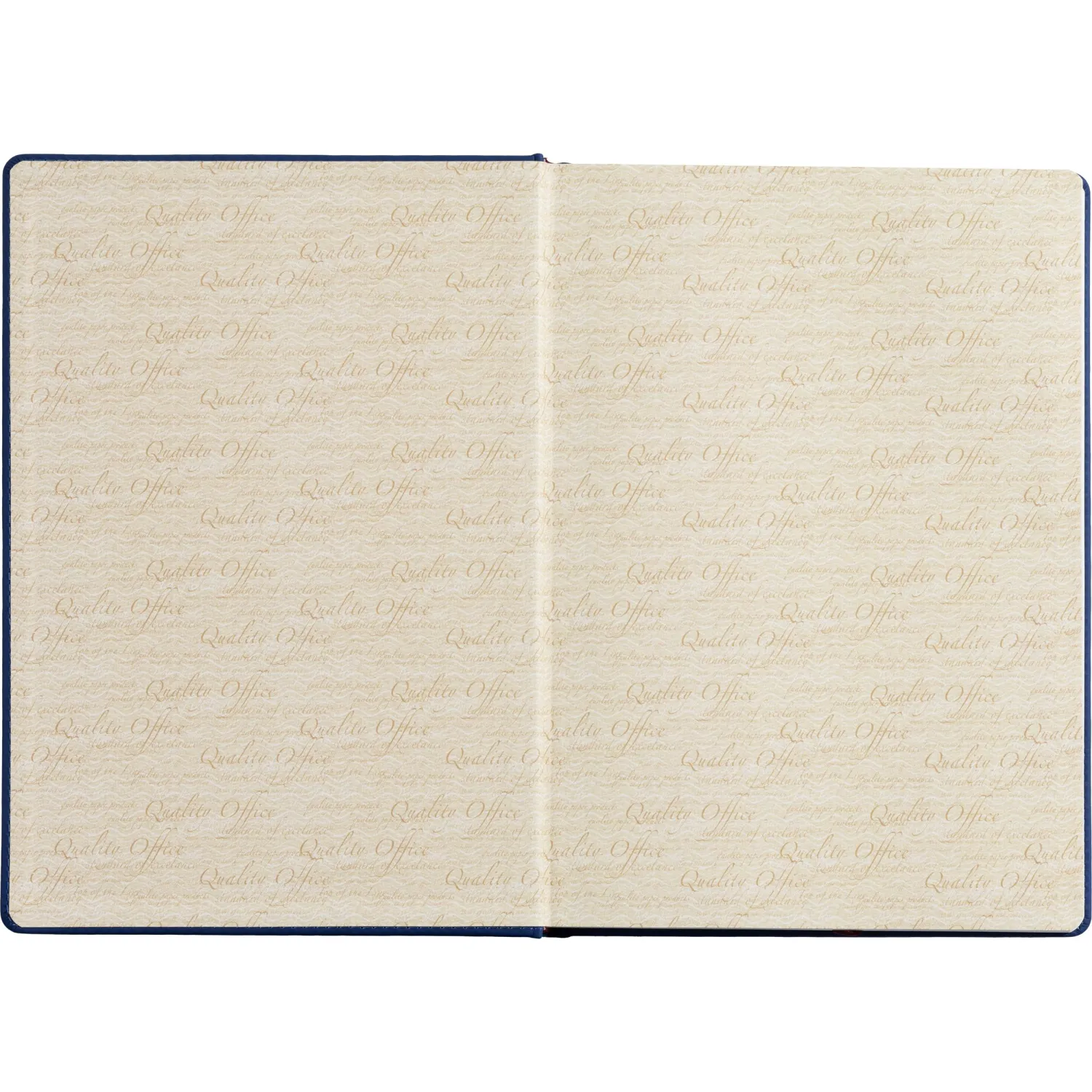 Ежедневник Attache Velvet A4 с твердой синей обложкой, недатированный (кожзам) - Image 7