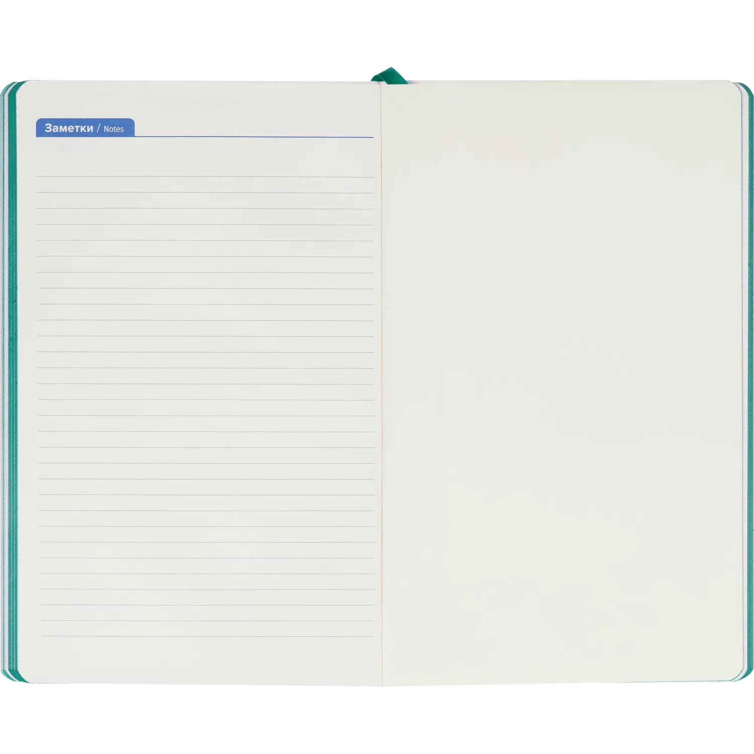 Ежедневник недатированный Attache Flex А5 (136 л.) Soft Touch бирюзовый, 130×210 мм, резинка, карман - Image 16