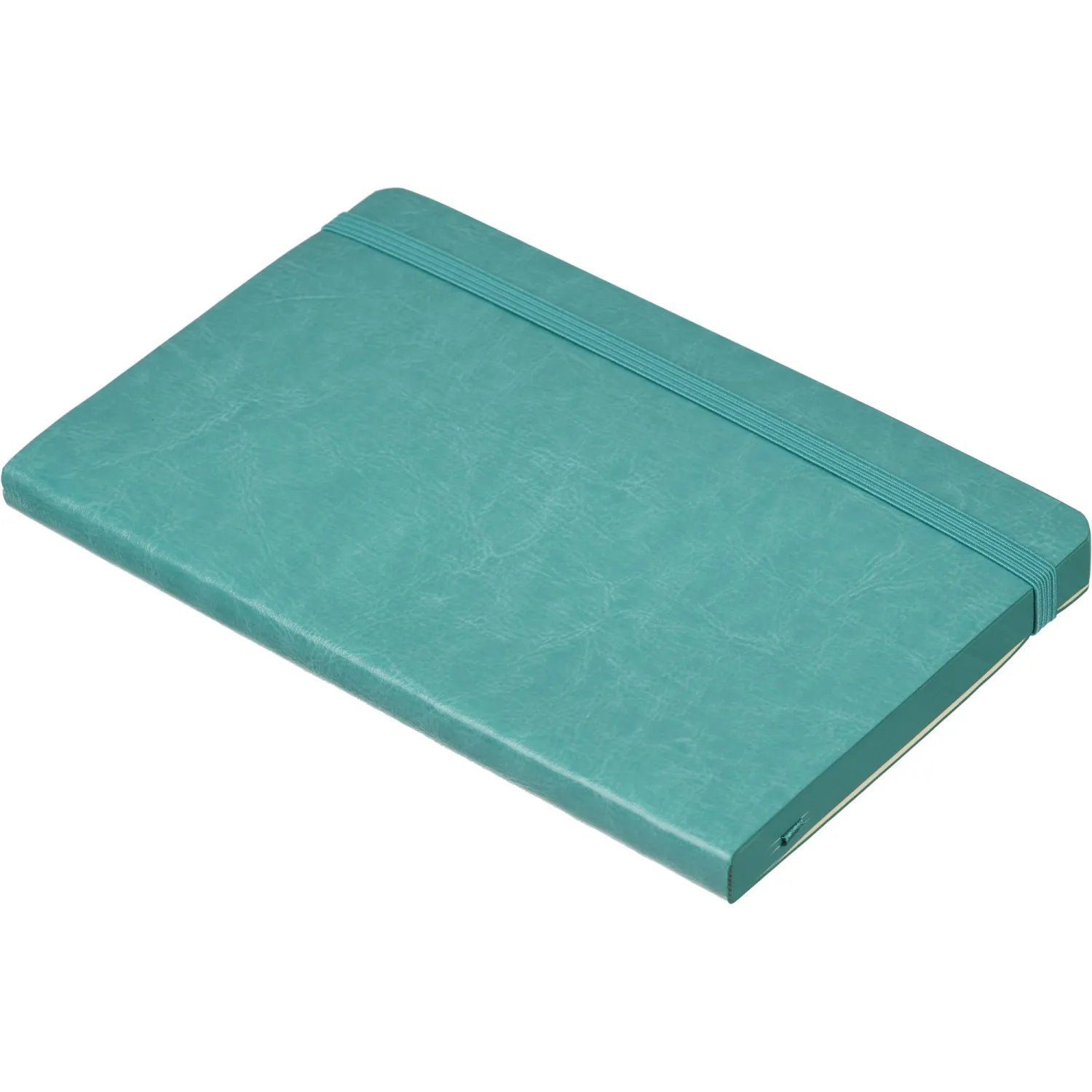 Ежедневник недатированный Attache Flex А5 (136 л.) Soft Touch бирюзовый, 130×210 мм, резинка, карман - Image 20