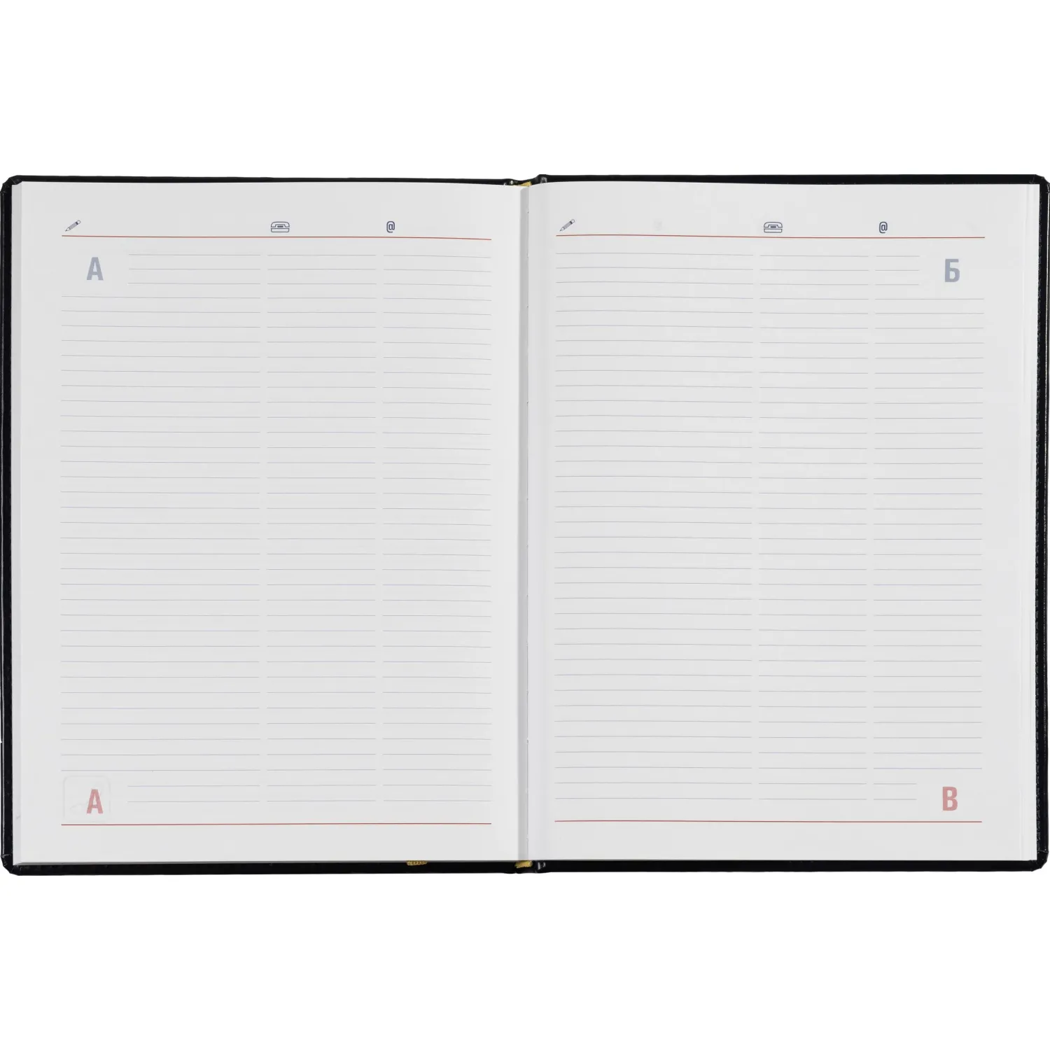 еженедельник Attache Каньон недатированный A4, кожаный, классический - Image 18